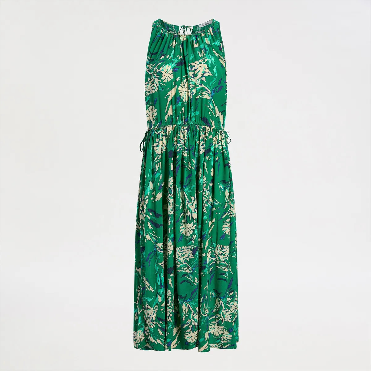 Dark Spring Green Floral