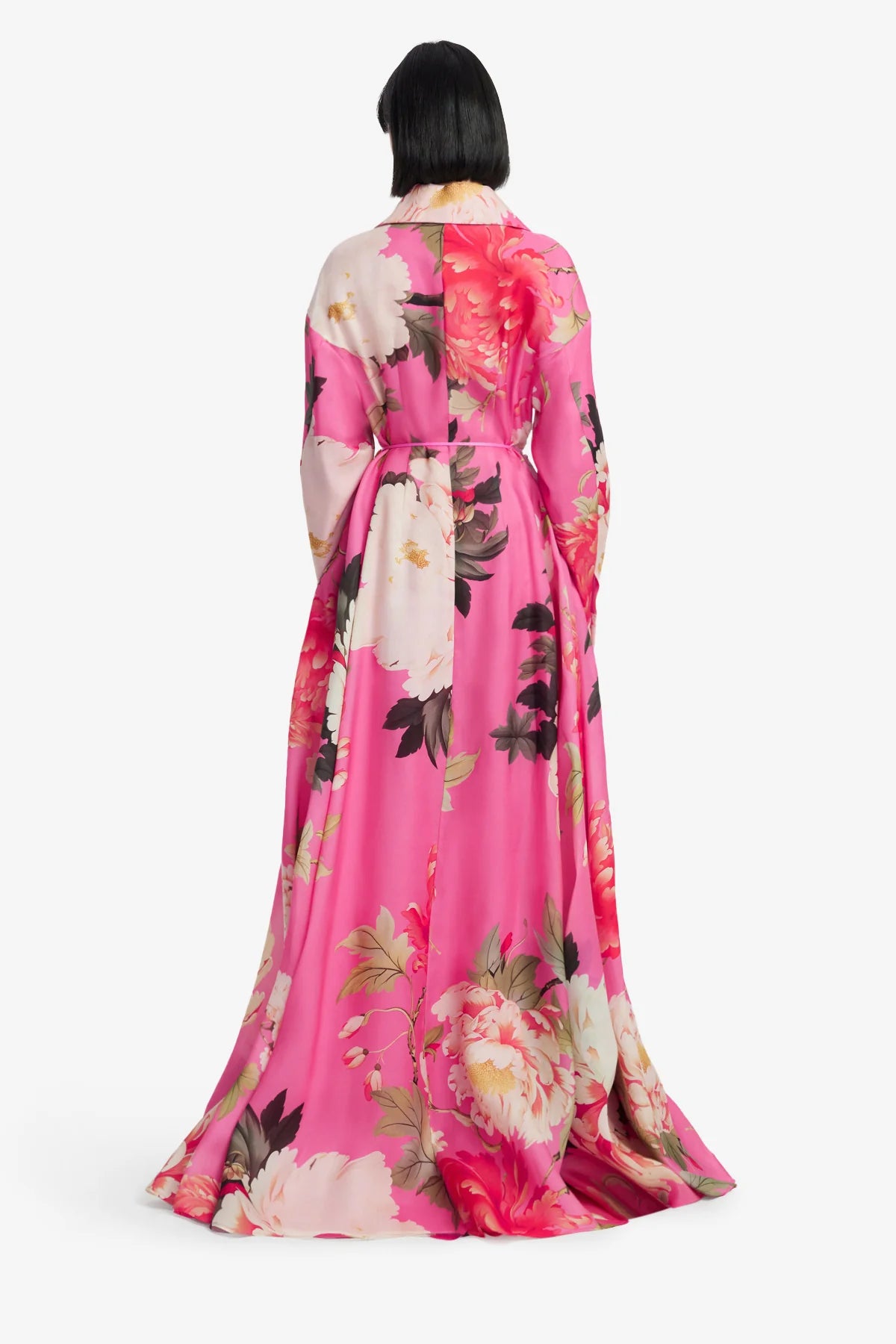 Peony Print in Fuchsia