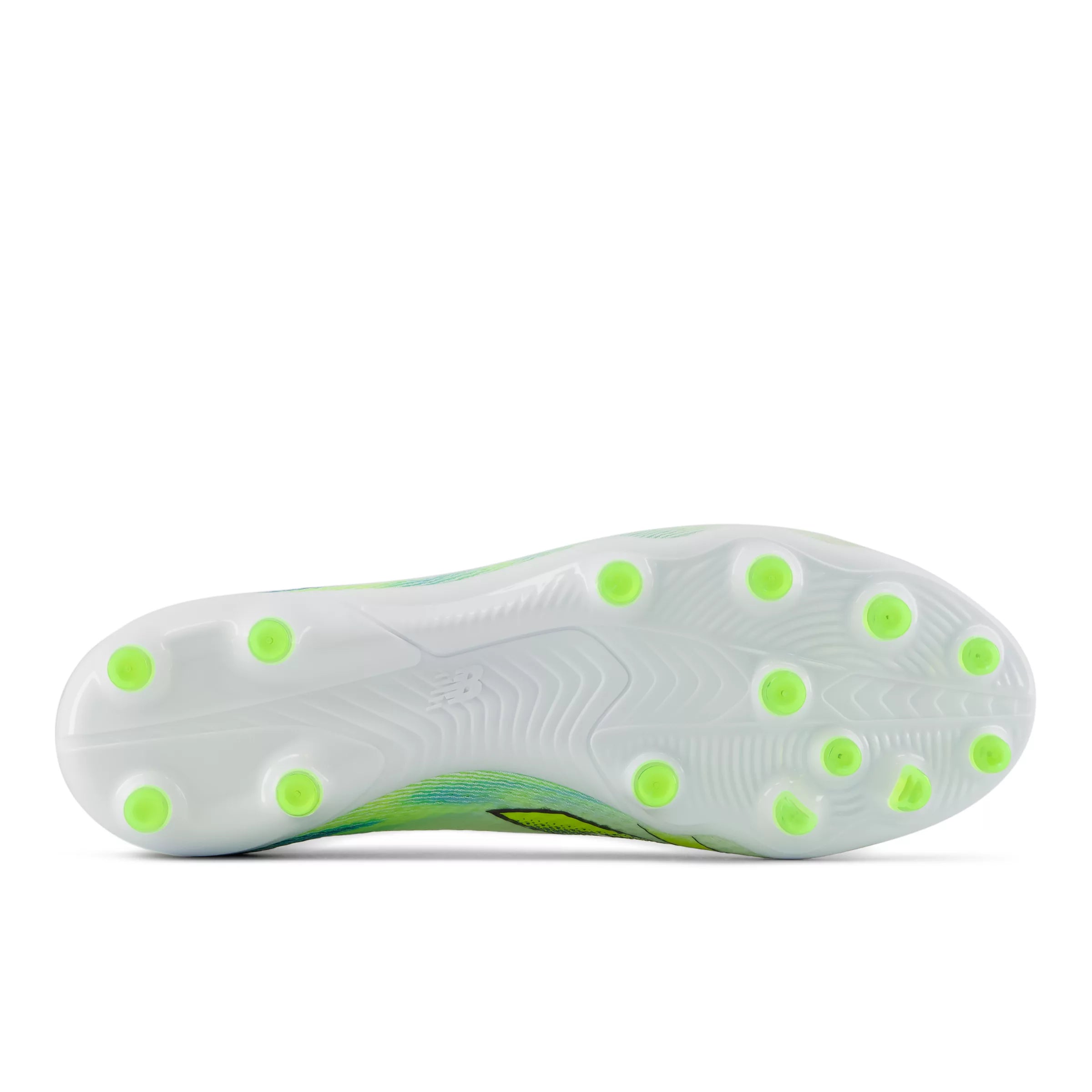 White With Alkaline Green