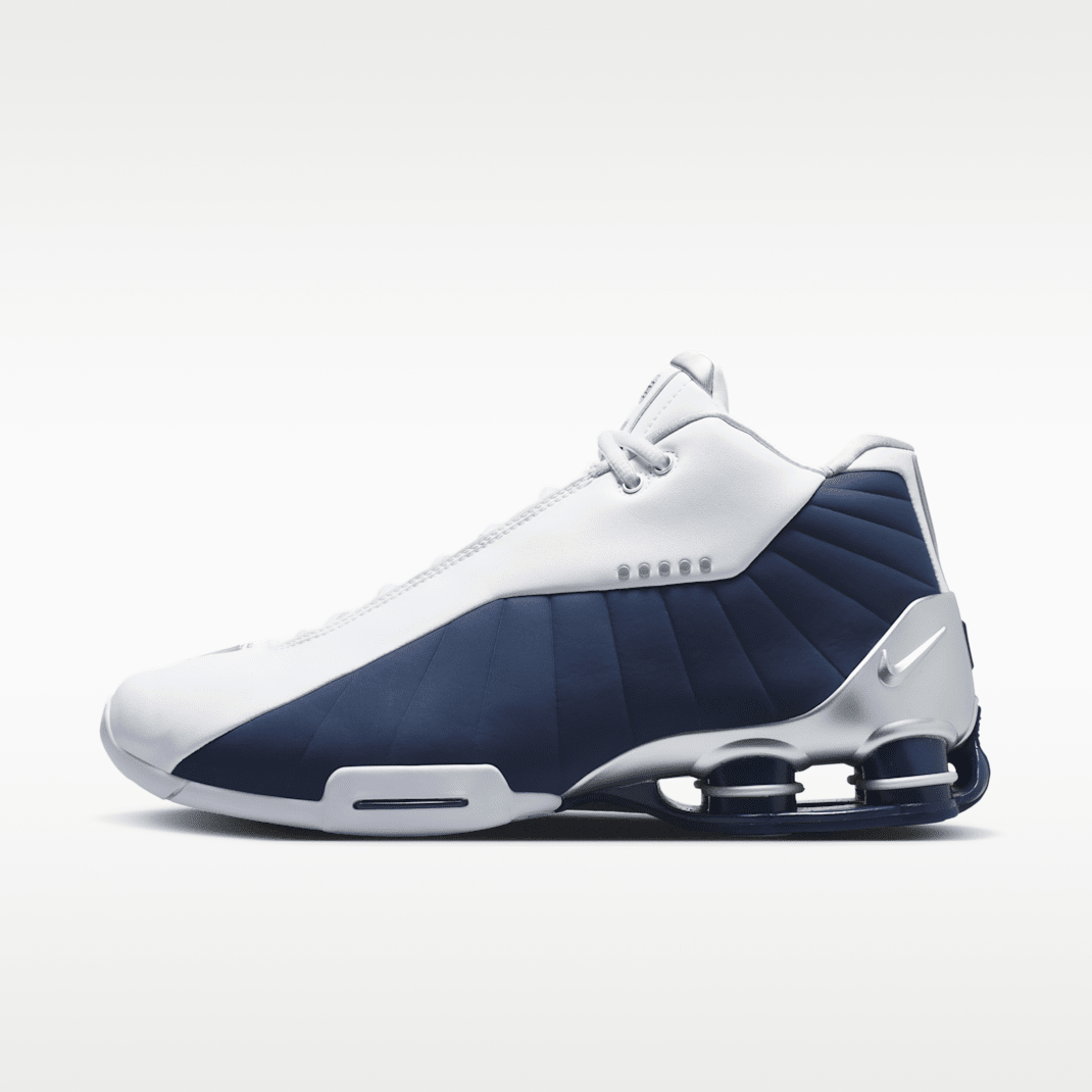 White/Metallic Silver/Midnight Navy
