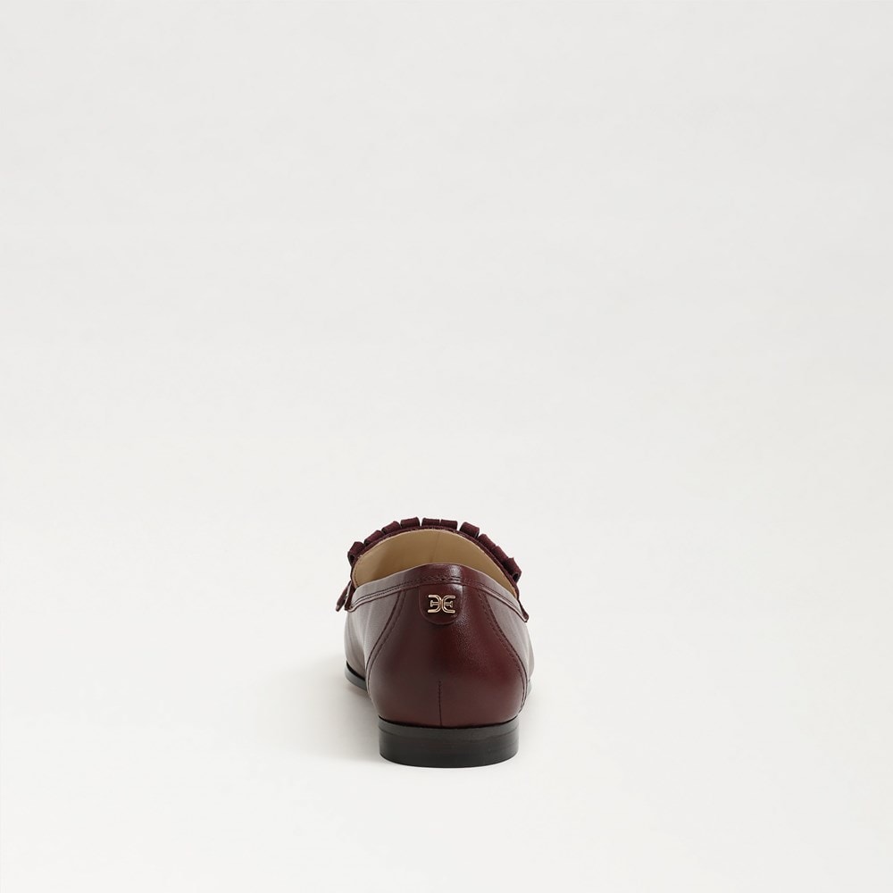 French Burgundy Leather