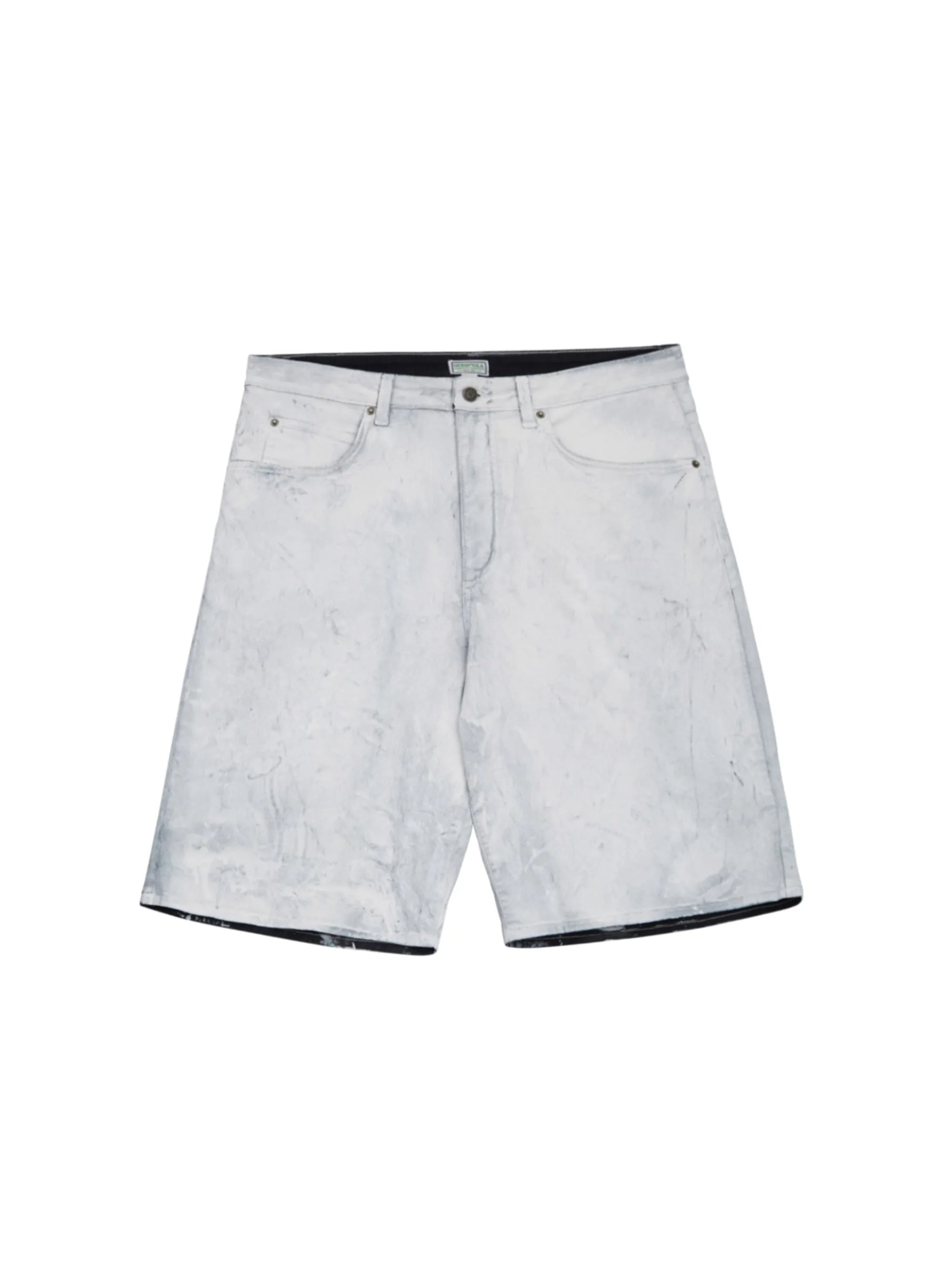 Gusa White Coated Twill