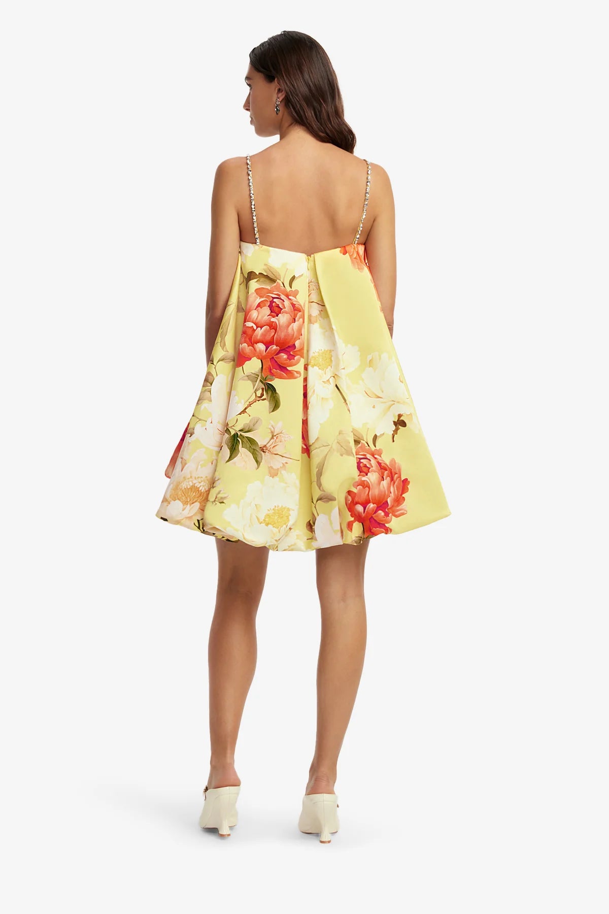 Peony Print in Yellow