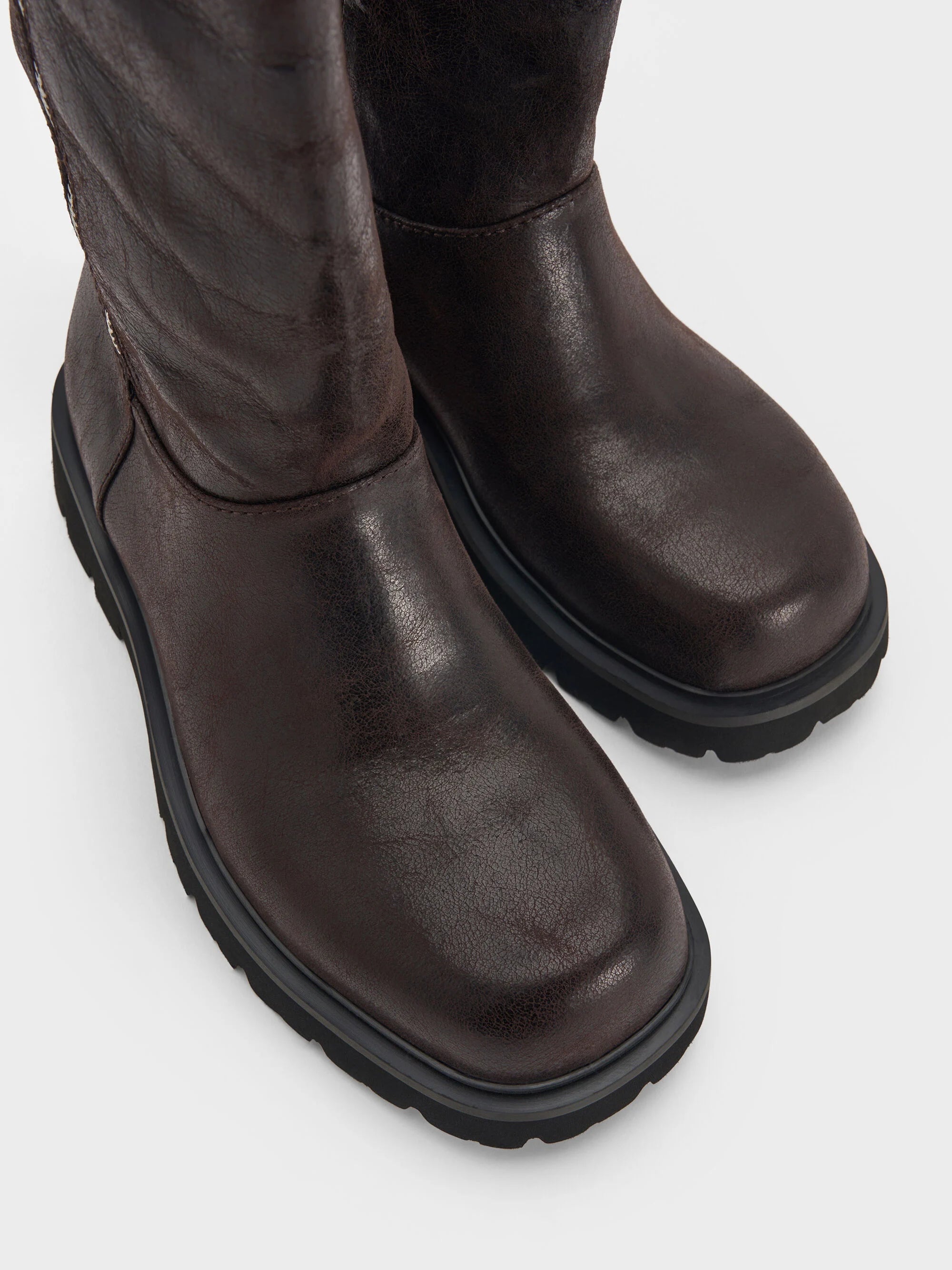 Dark Brown Textured