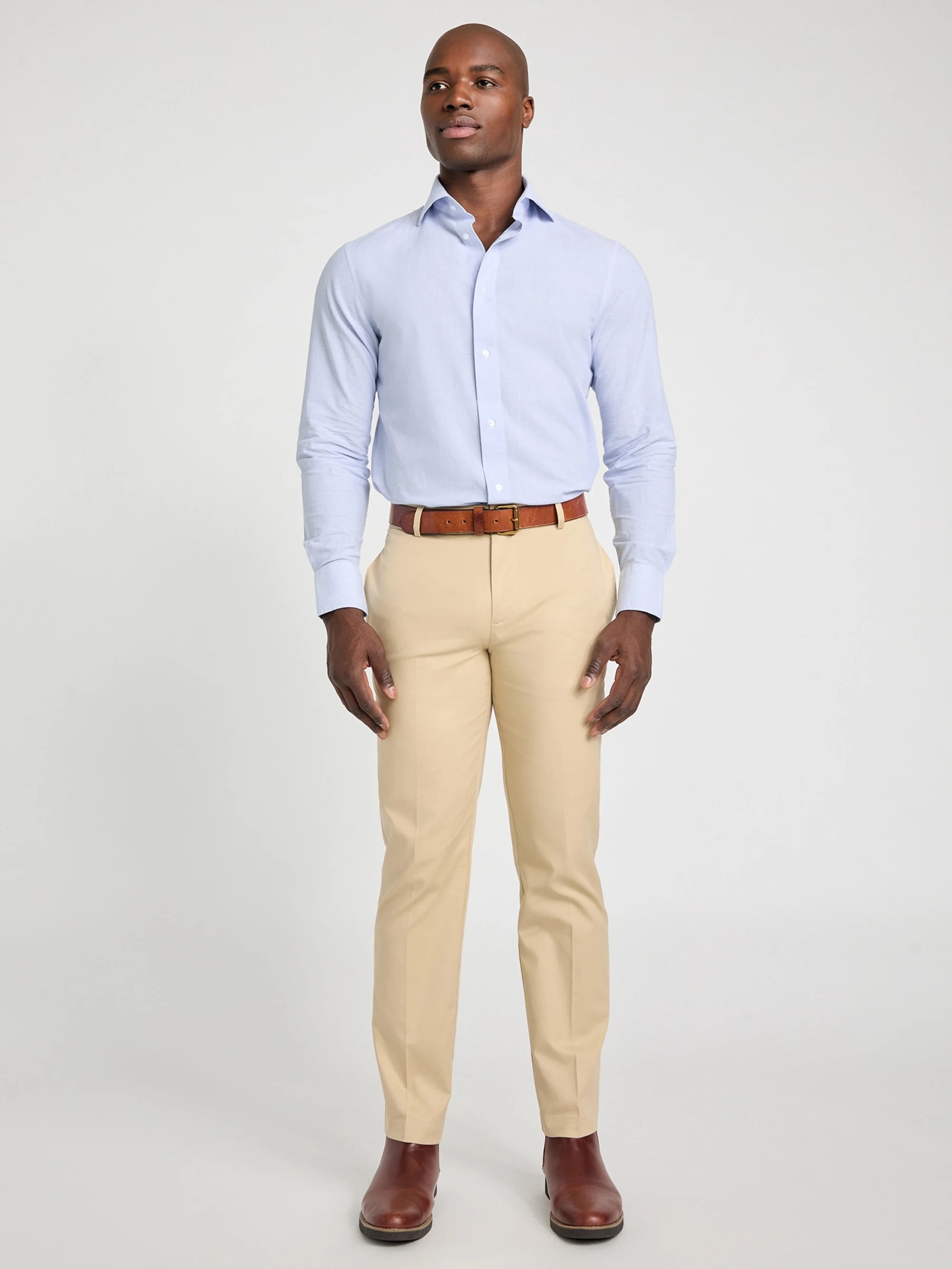 Bella Blue Medium Stripe