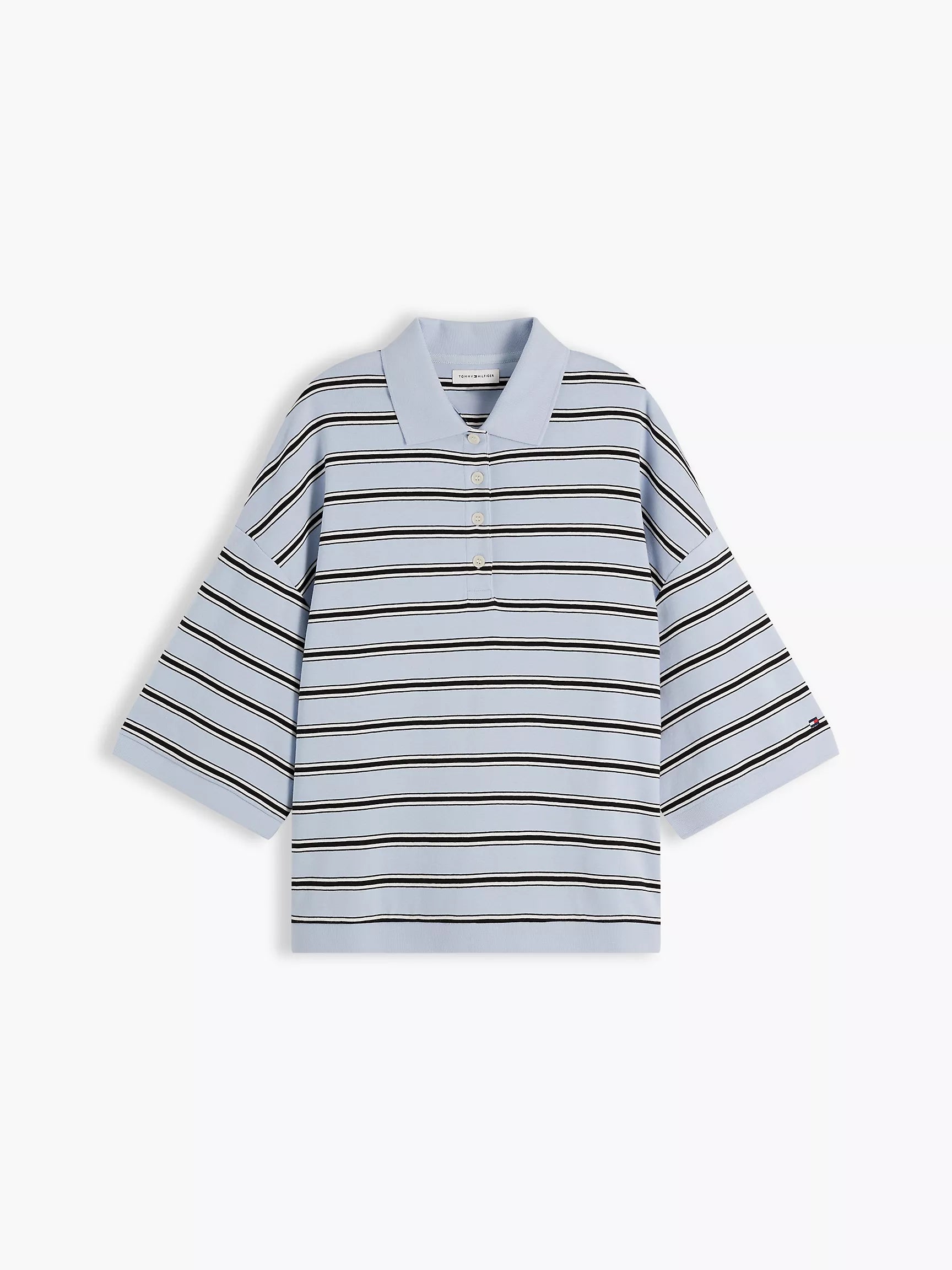 Breeze Blue / Black Stripe