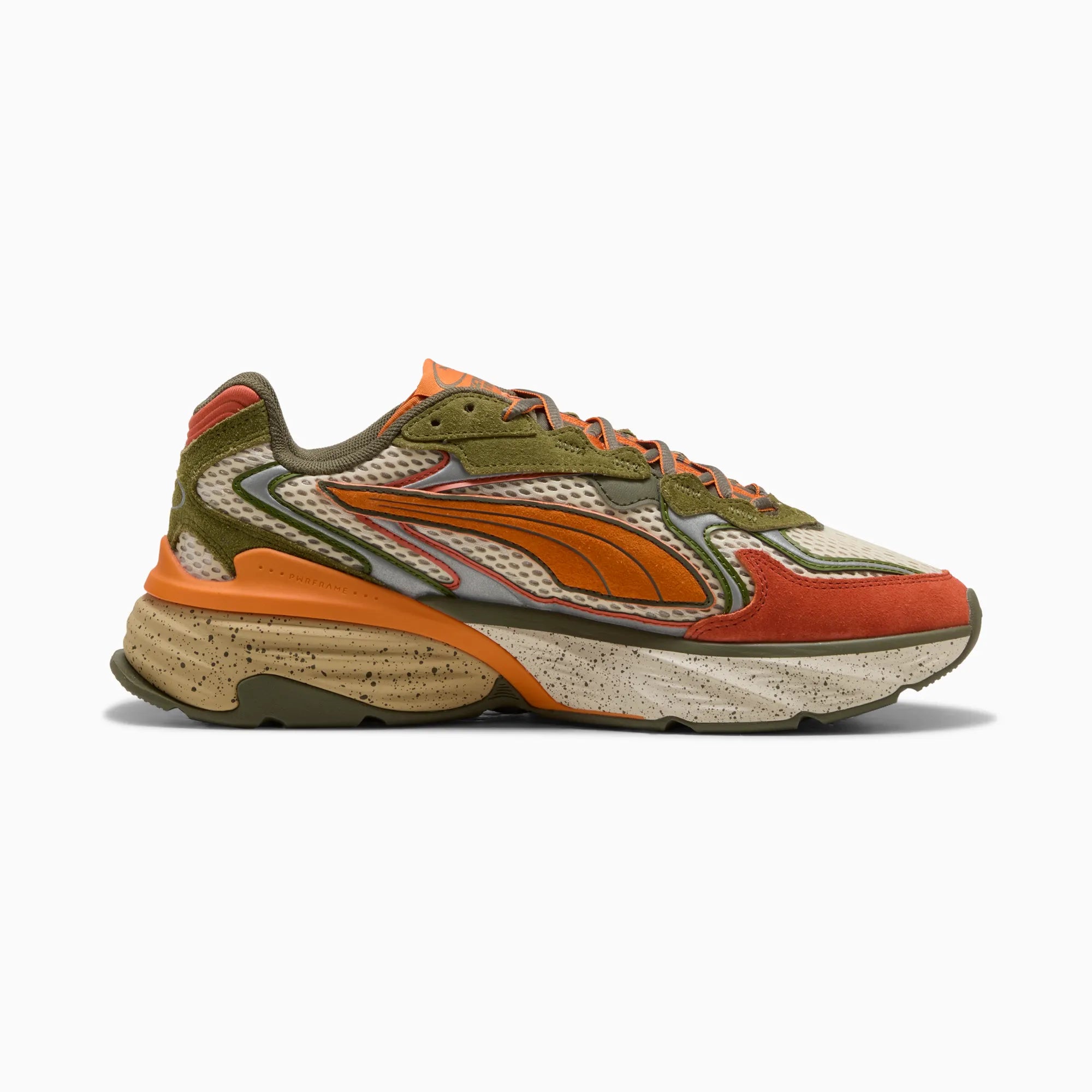 Vermillion-Amarena-Olive Green