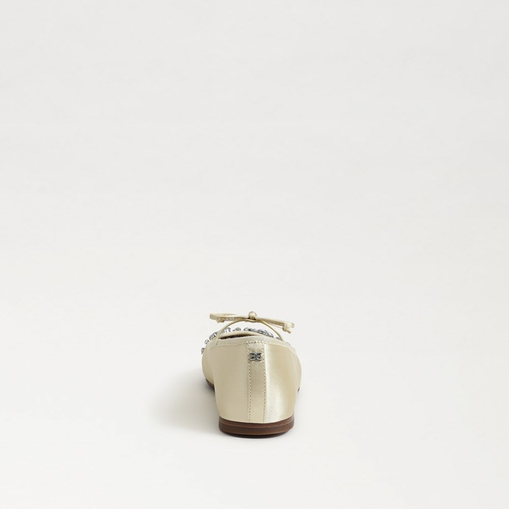 Pale Lemon Satin Fabric