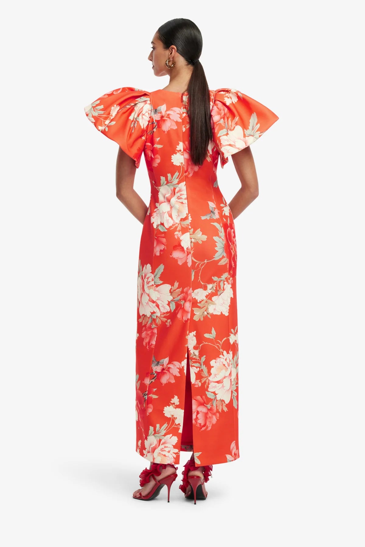 Saffron Peony Print
