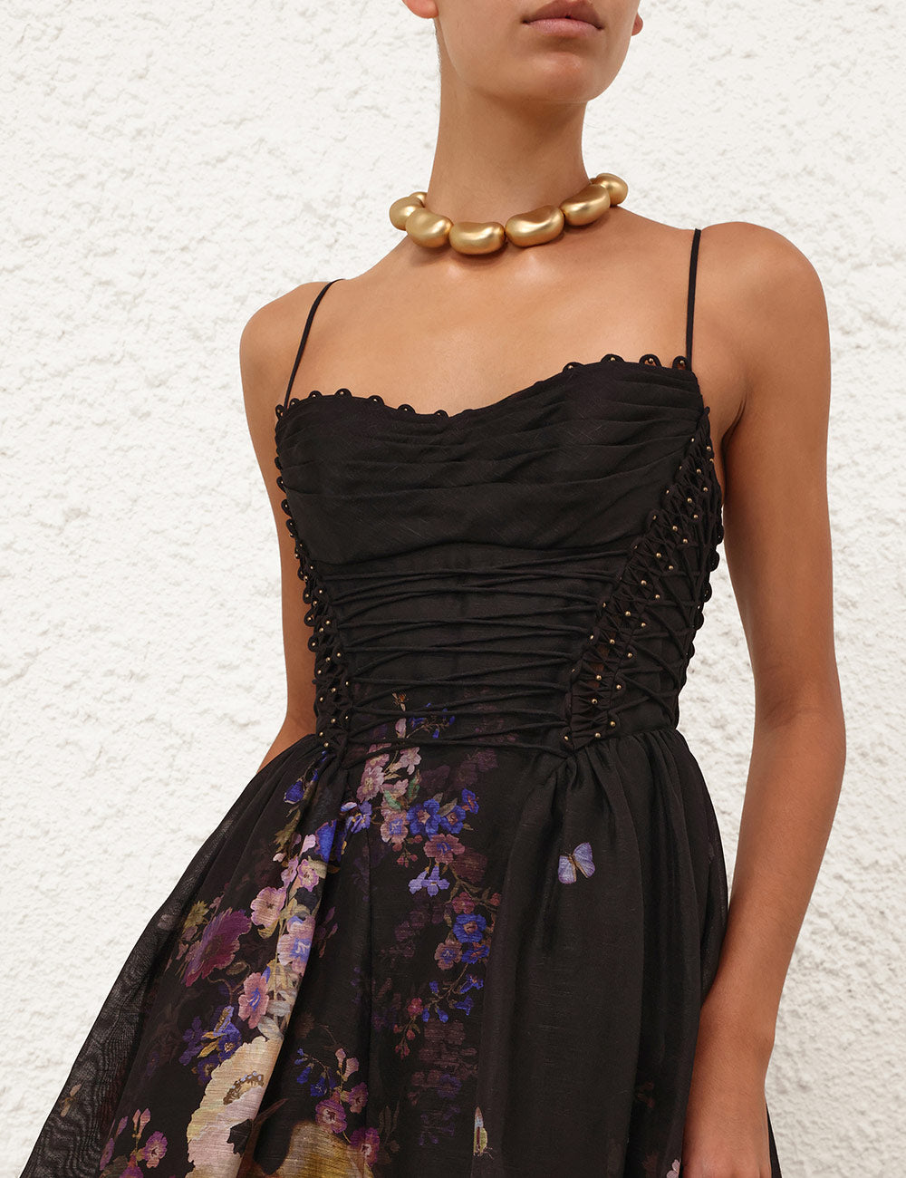 Black Multi Floral