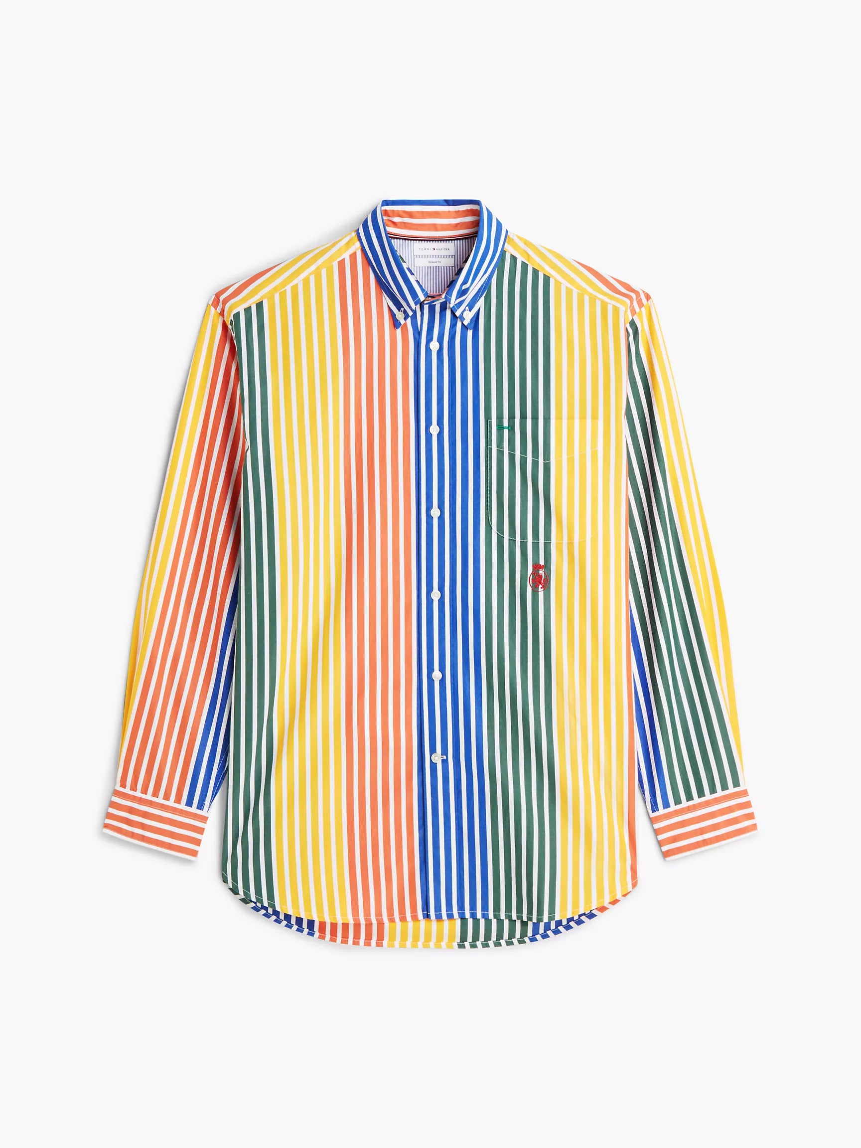 Brilliant Orange Multi Stripe