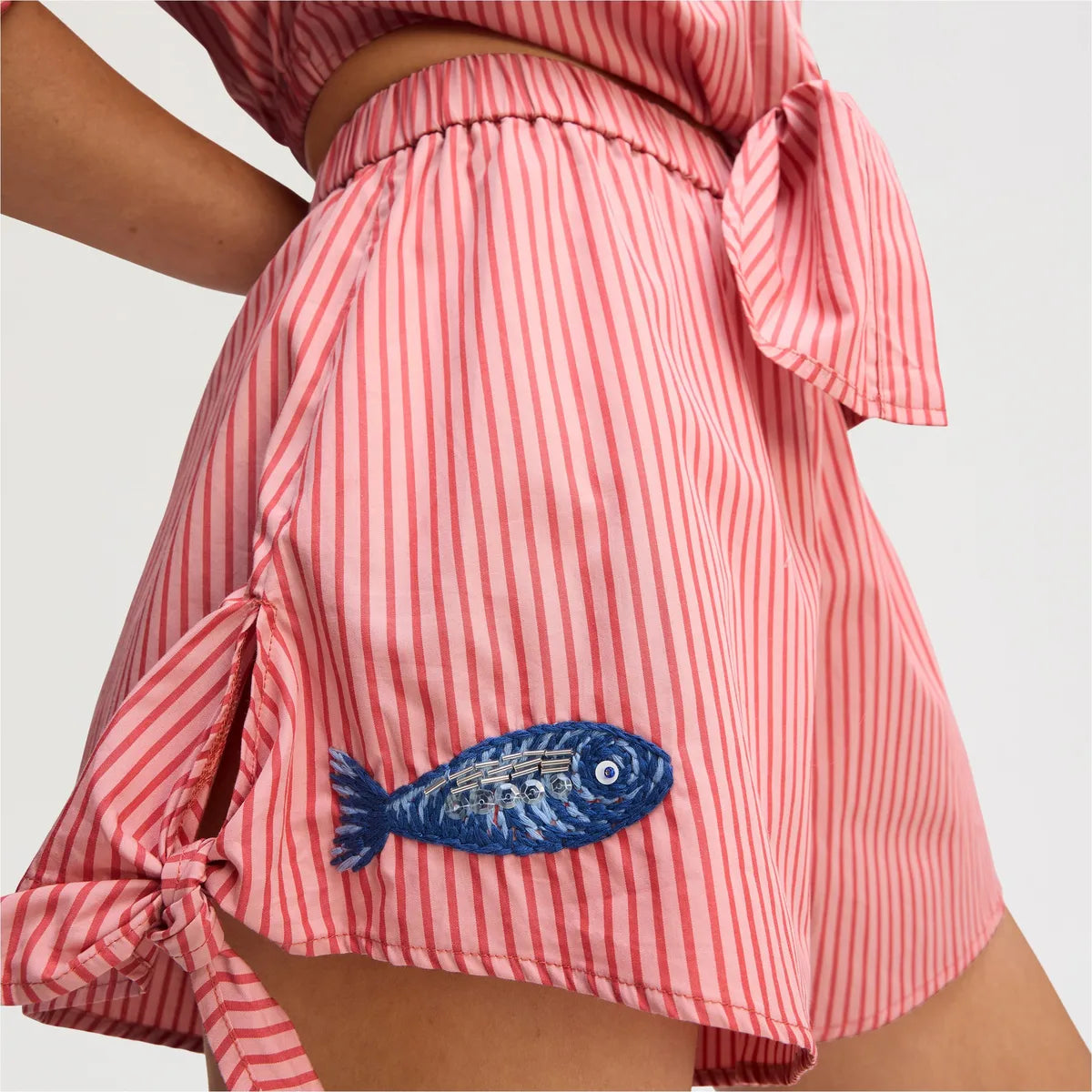 Pink Rosa Shirting Stripe