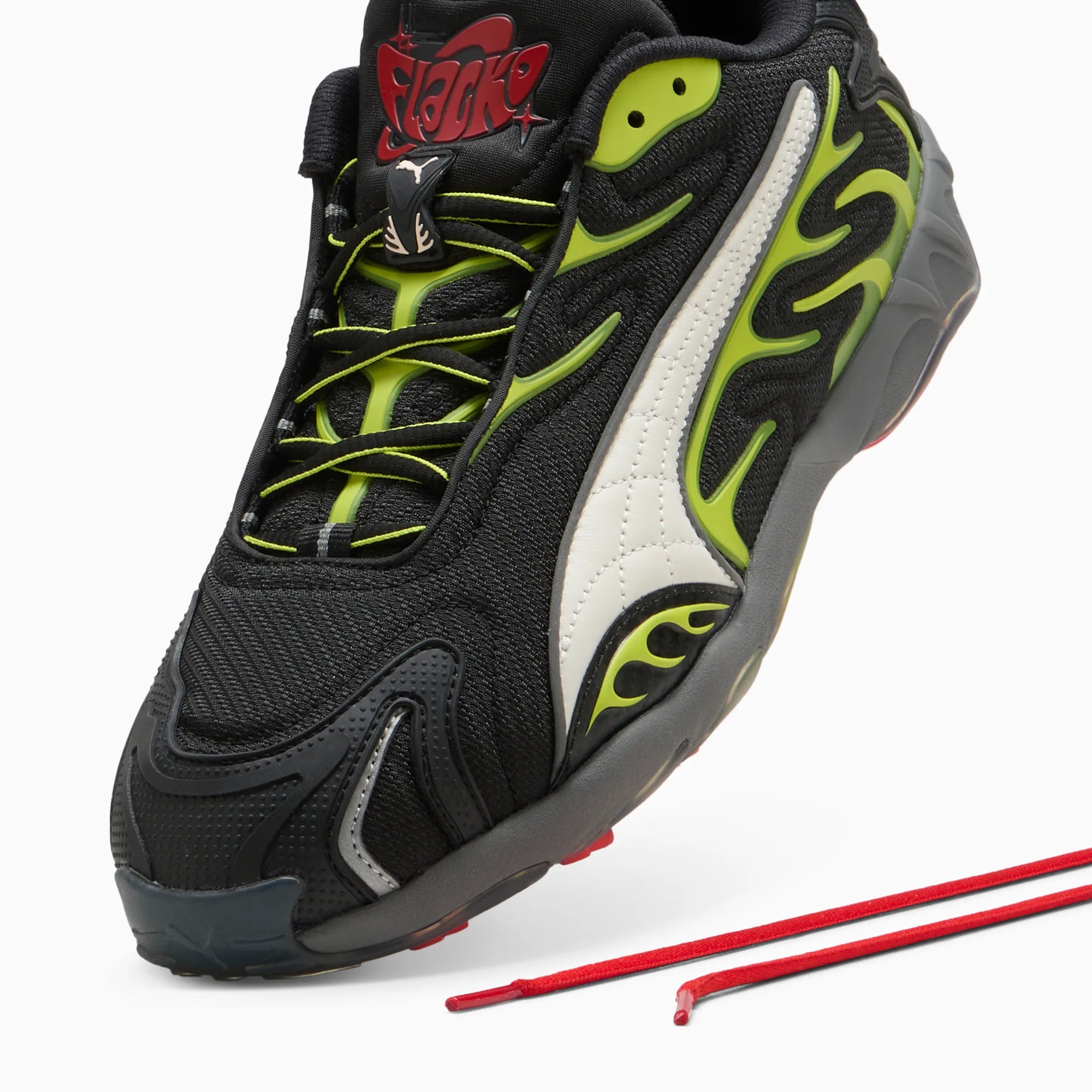 PUMA Black-Warm White-Lime Pow