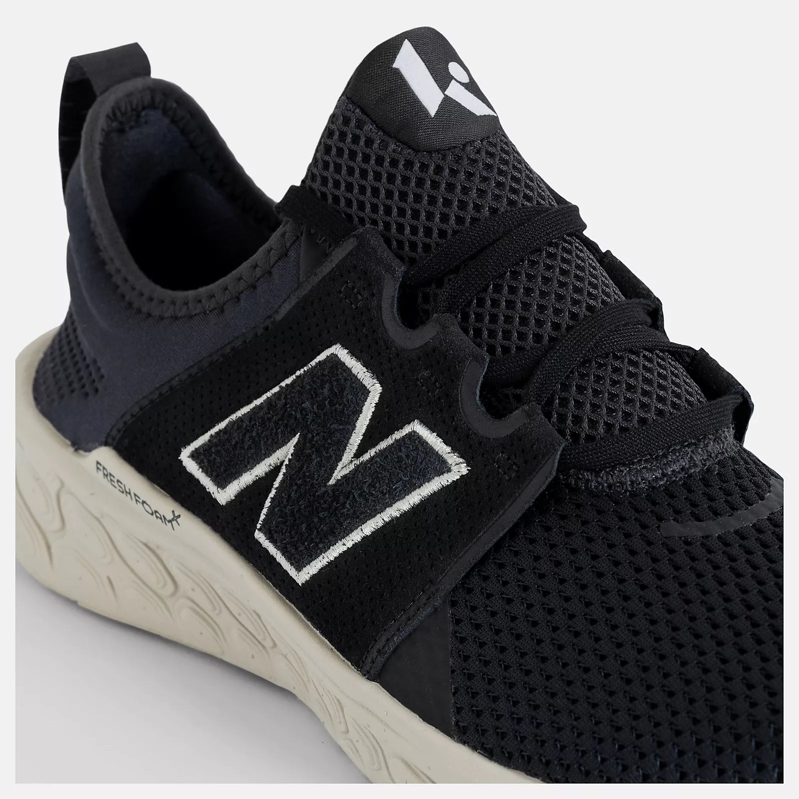 Black With White And Timberwolf