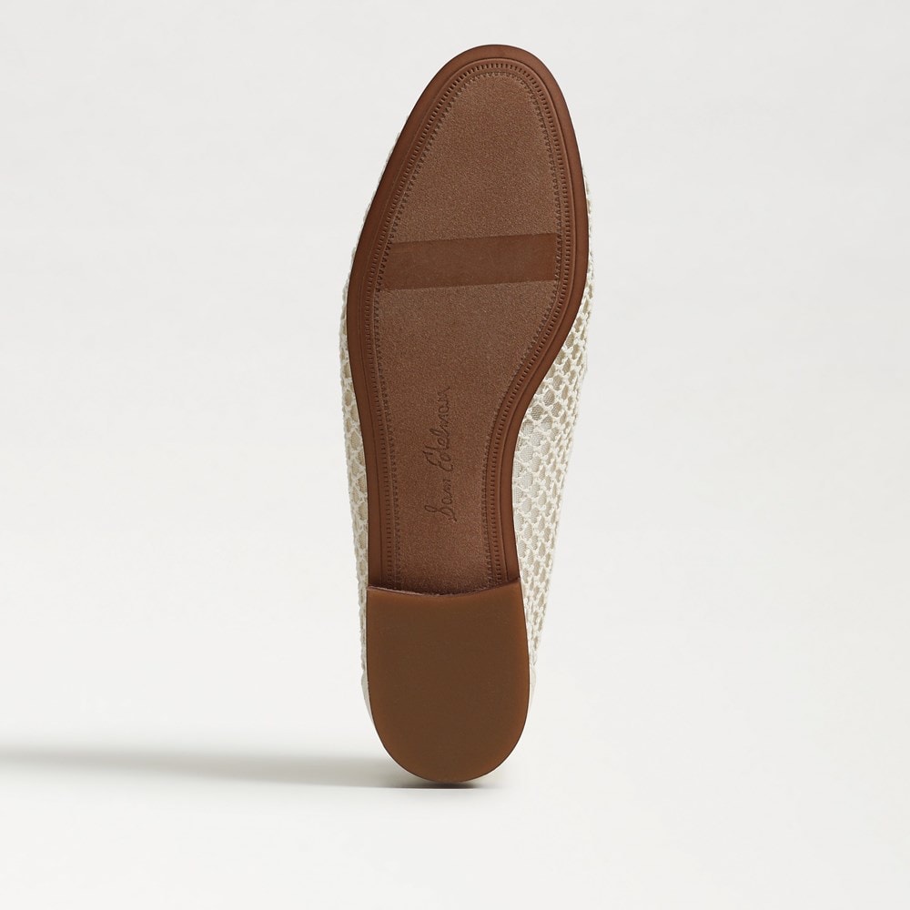 Modern Ivory Mesh Fabric