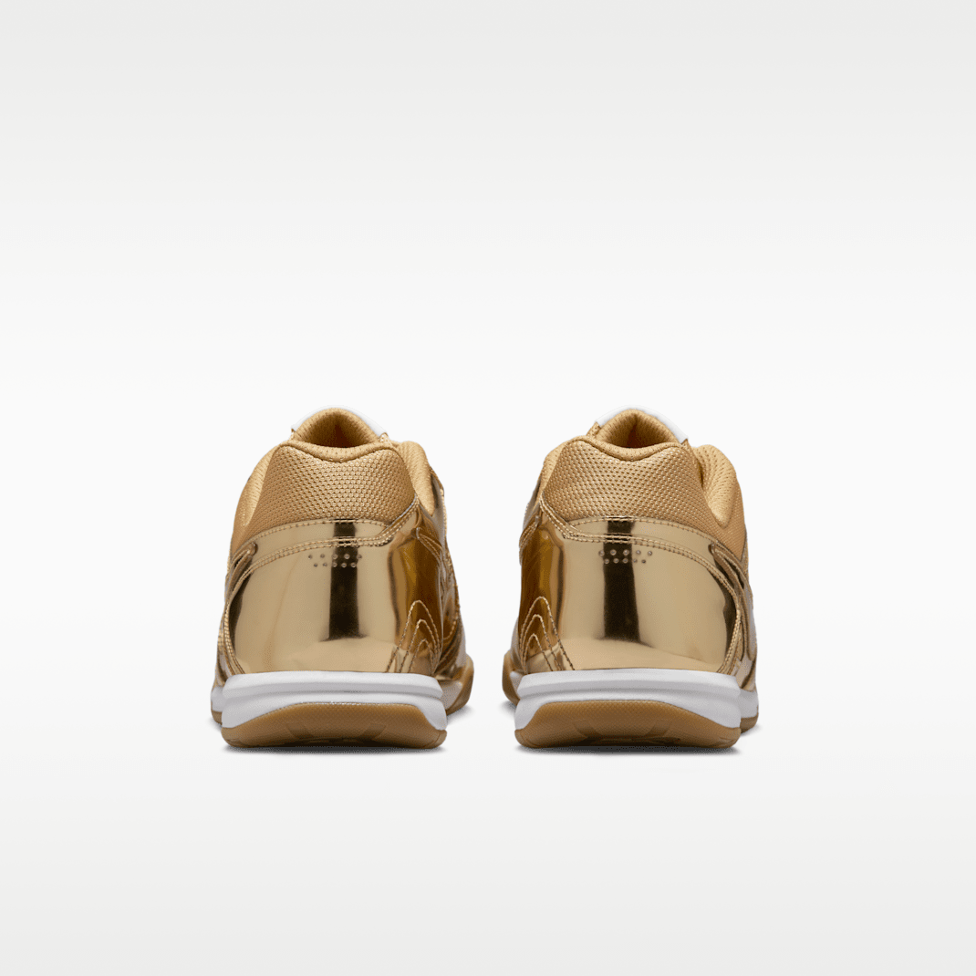 Metallic Gold/White/Gum Light Brown/Metallic Gold