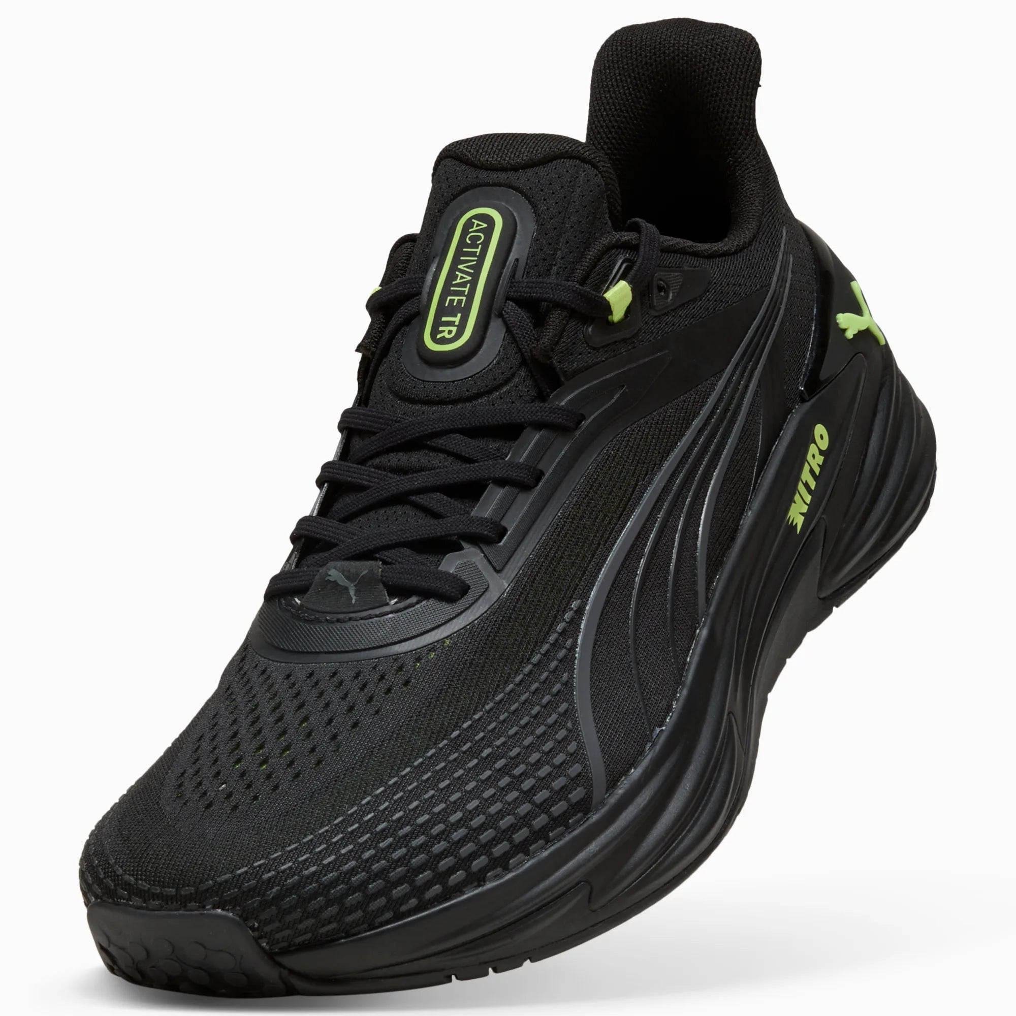 PUMA Black-Sunny Lime-Cool Dark Gray