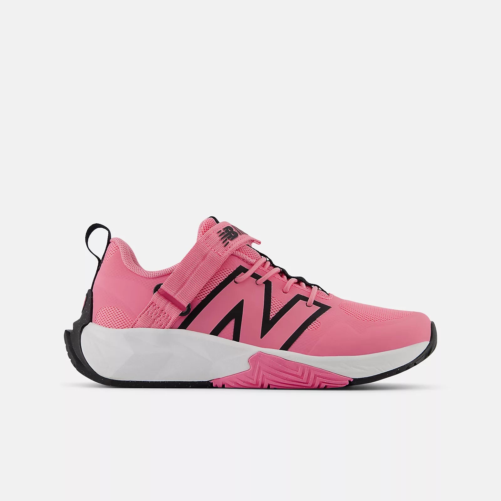 Signal Pink With Black