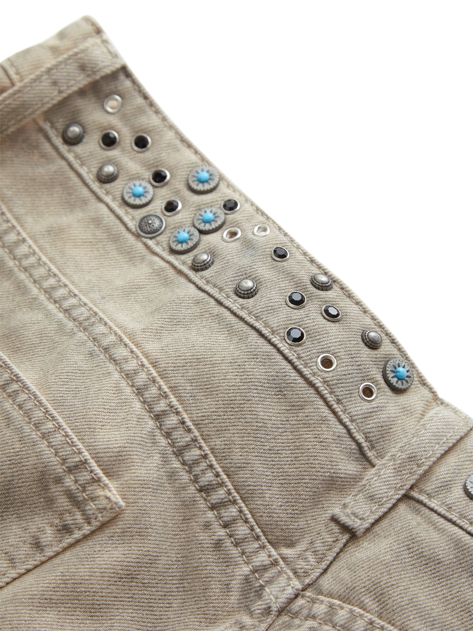 Gusa Distressed Tan Wash