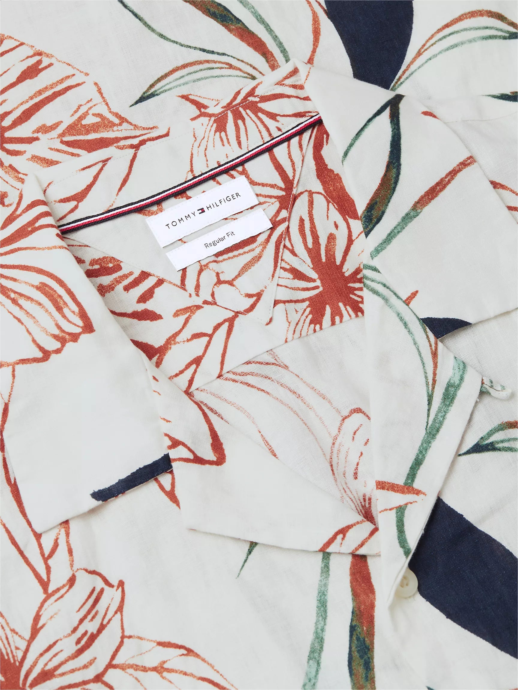 Ivory Petal Print