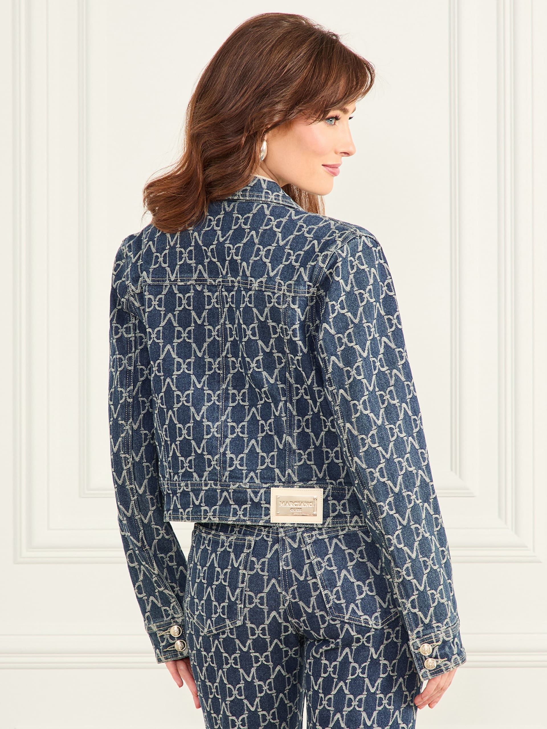 Monogram Jacquard Blue Be