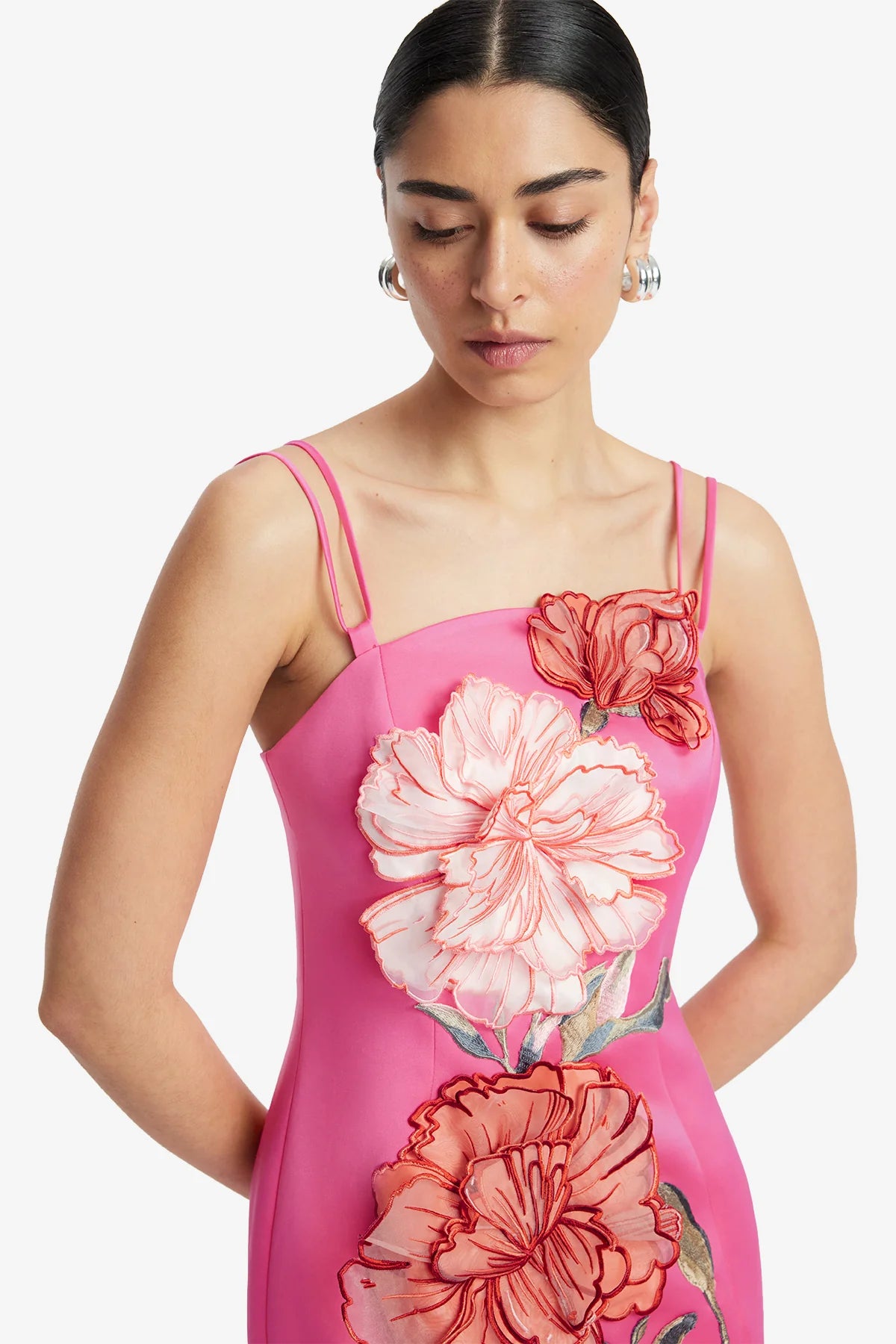 Peony Print in Fuchsia