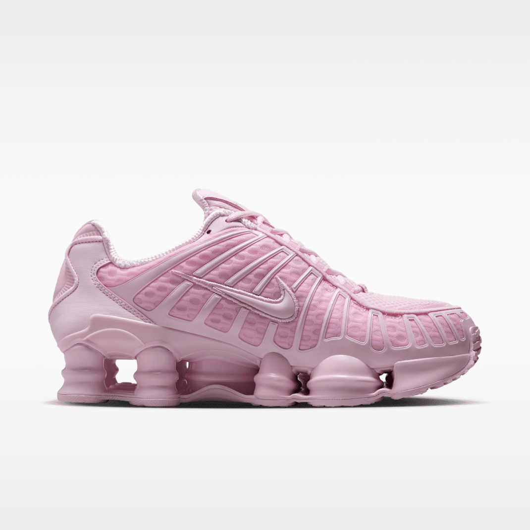 Pink Foam/Metallic Silver/Pink Foam