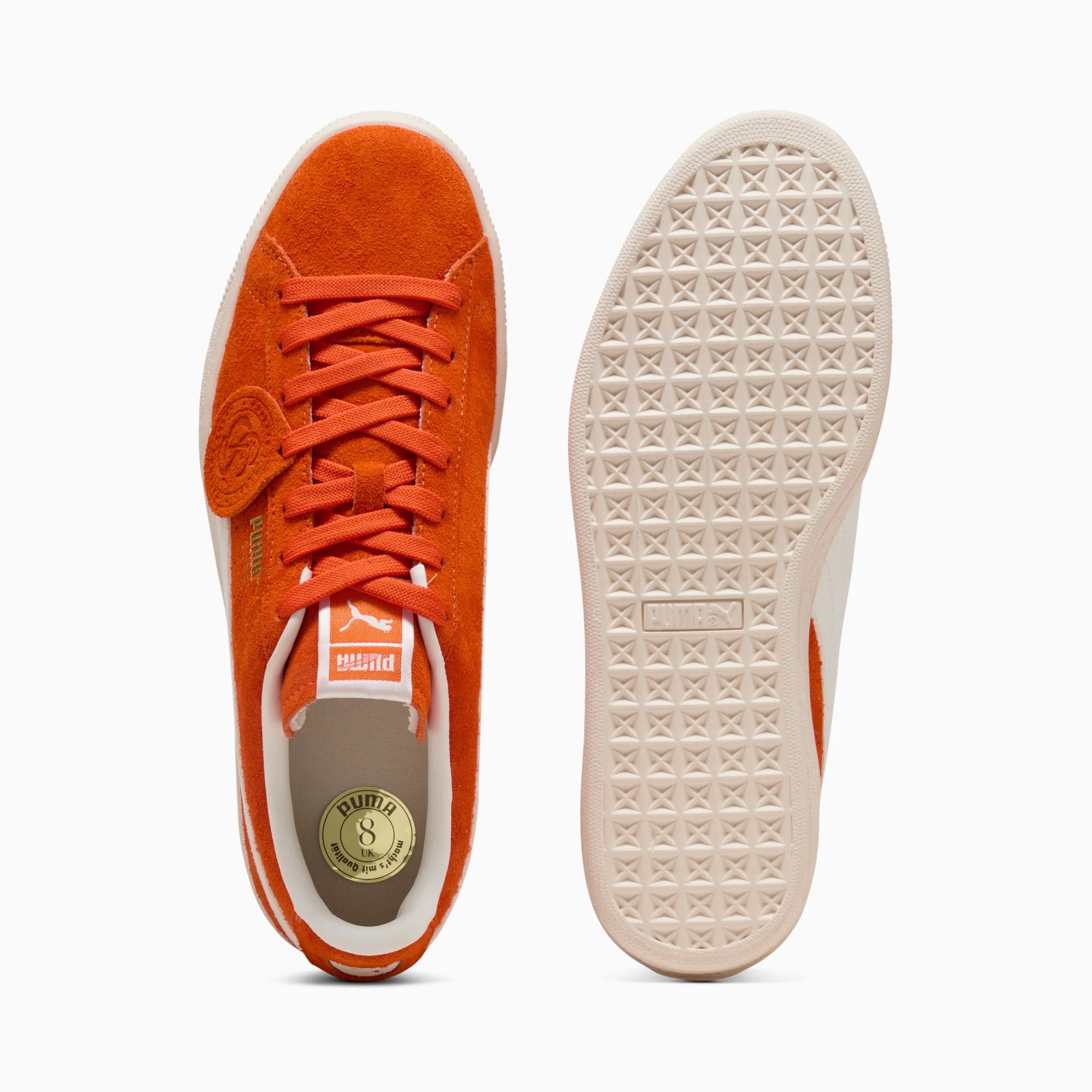 Orange Glo-PUMA White