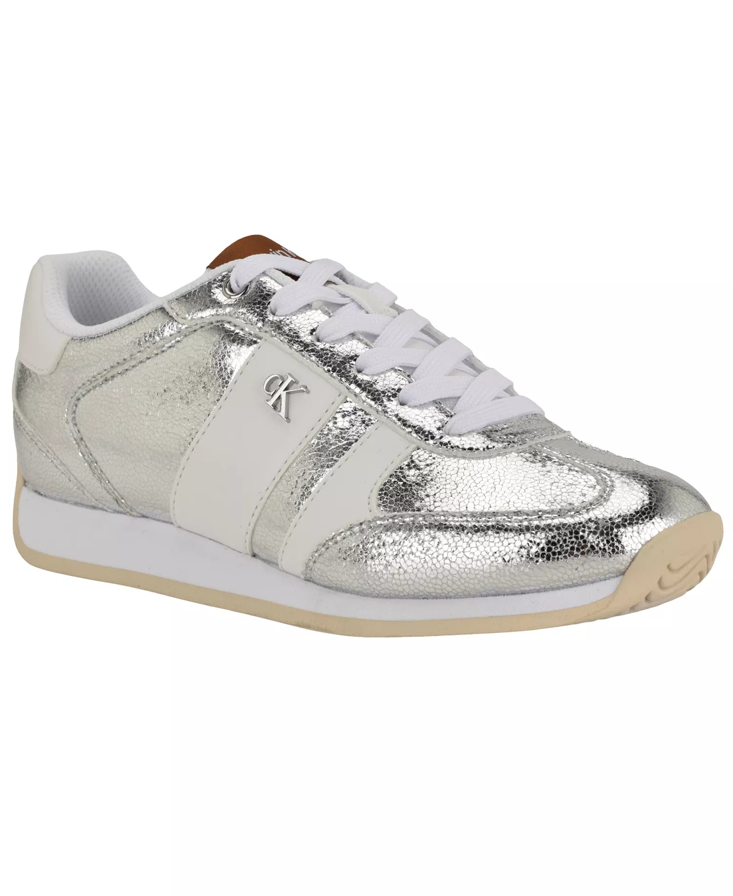 Silver/White
