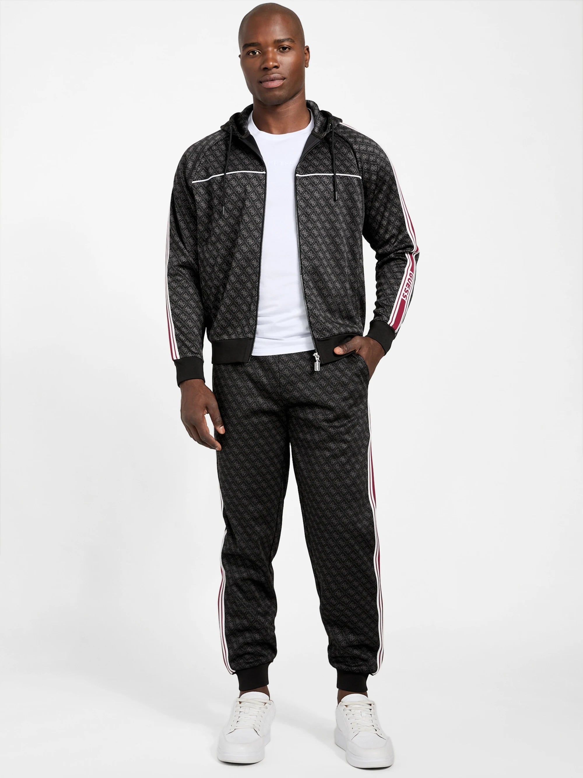 4G Jacquard Jet Black