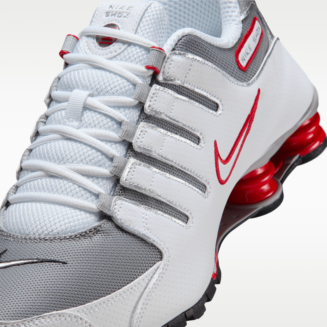 White/Sport Red/Cool Grey/Metallic Silver