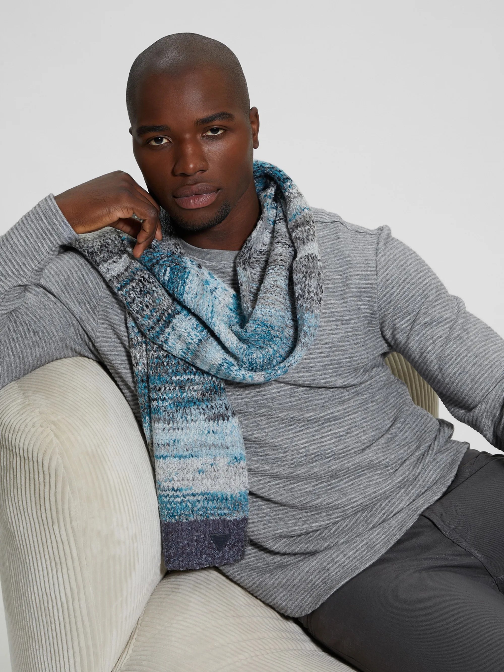 Multicolor Sherpa Blue To