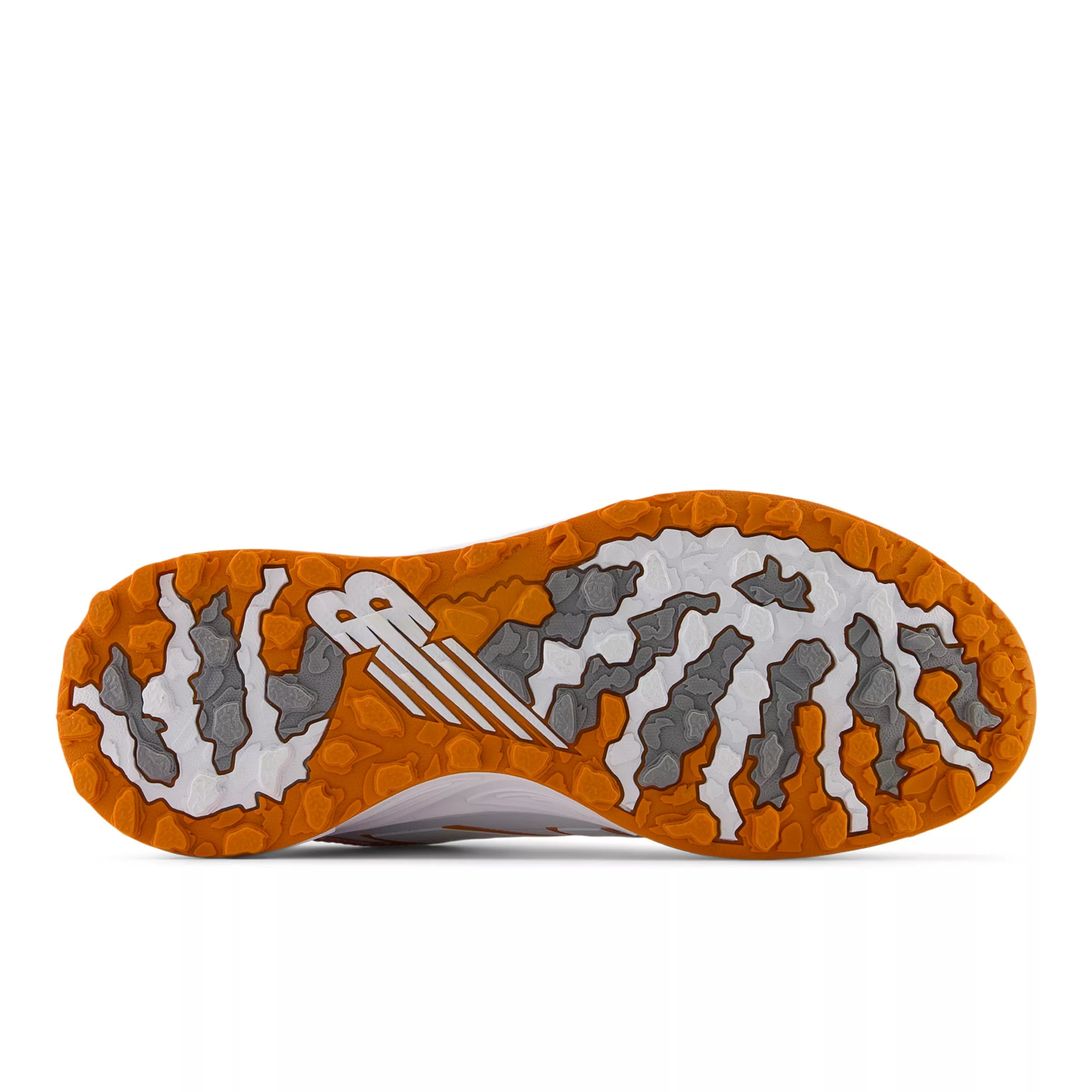White With Classic Orange