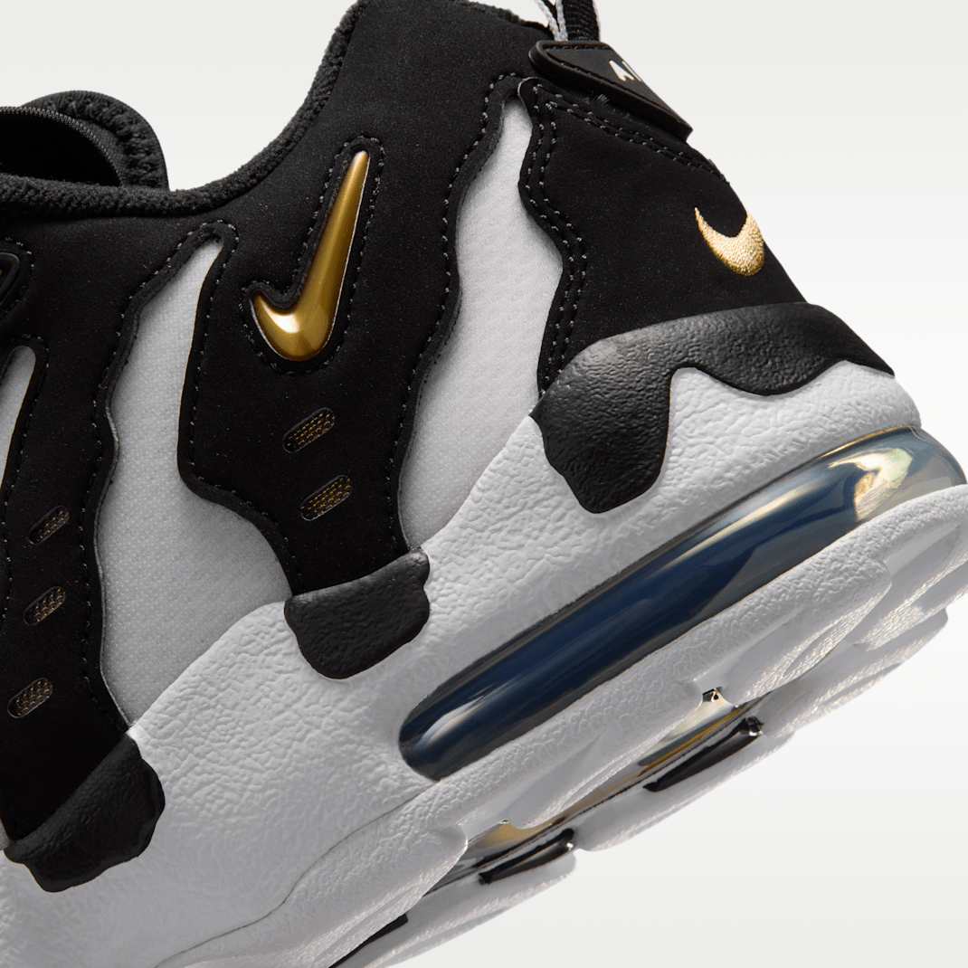 Black/White/Metallic Gold