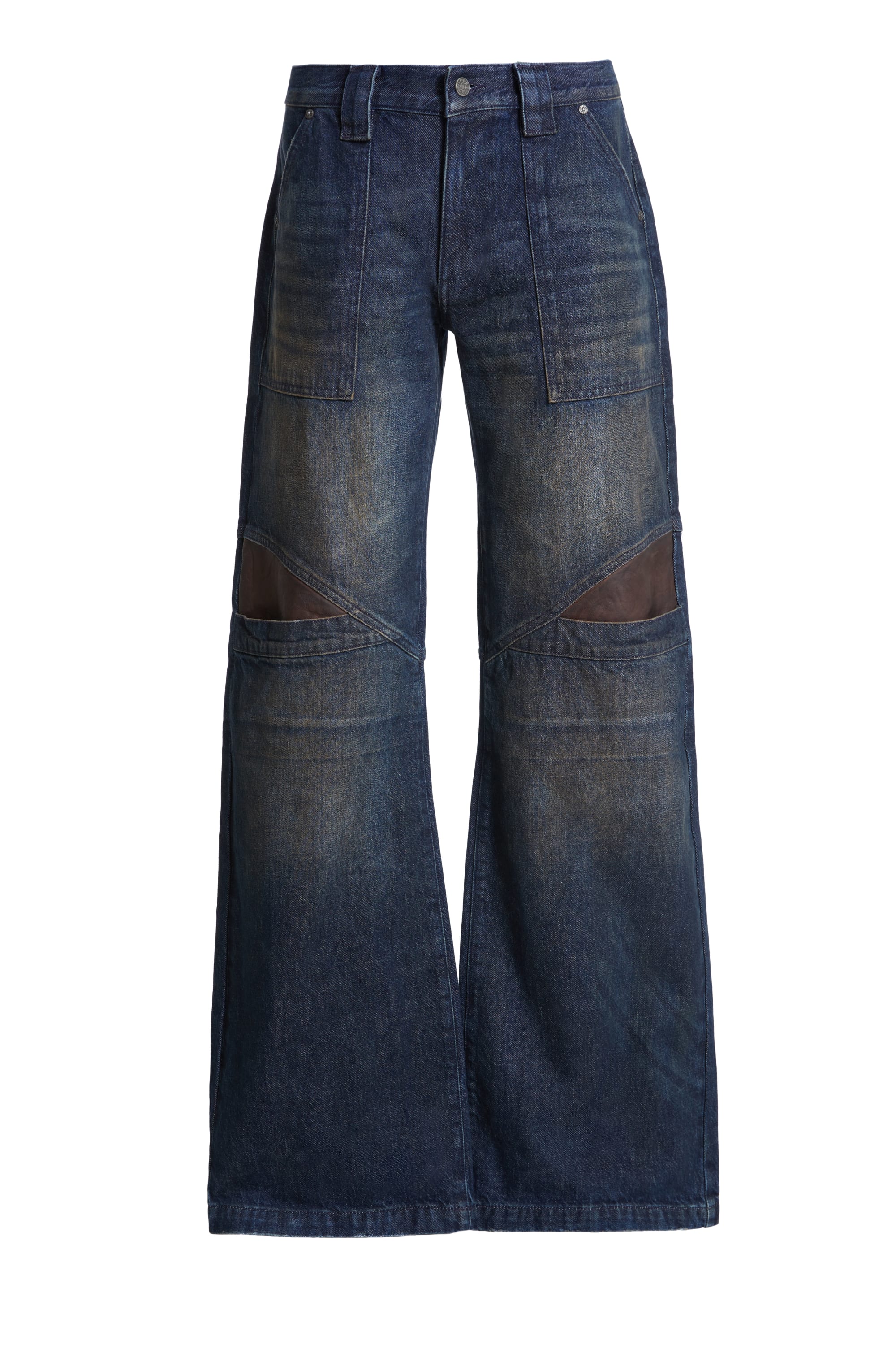 Gusa Sanded Dark Indigo W