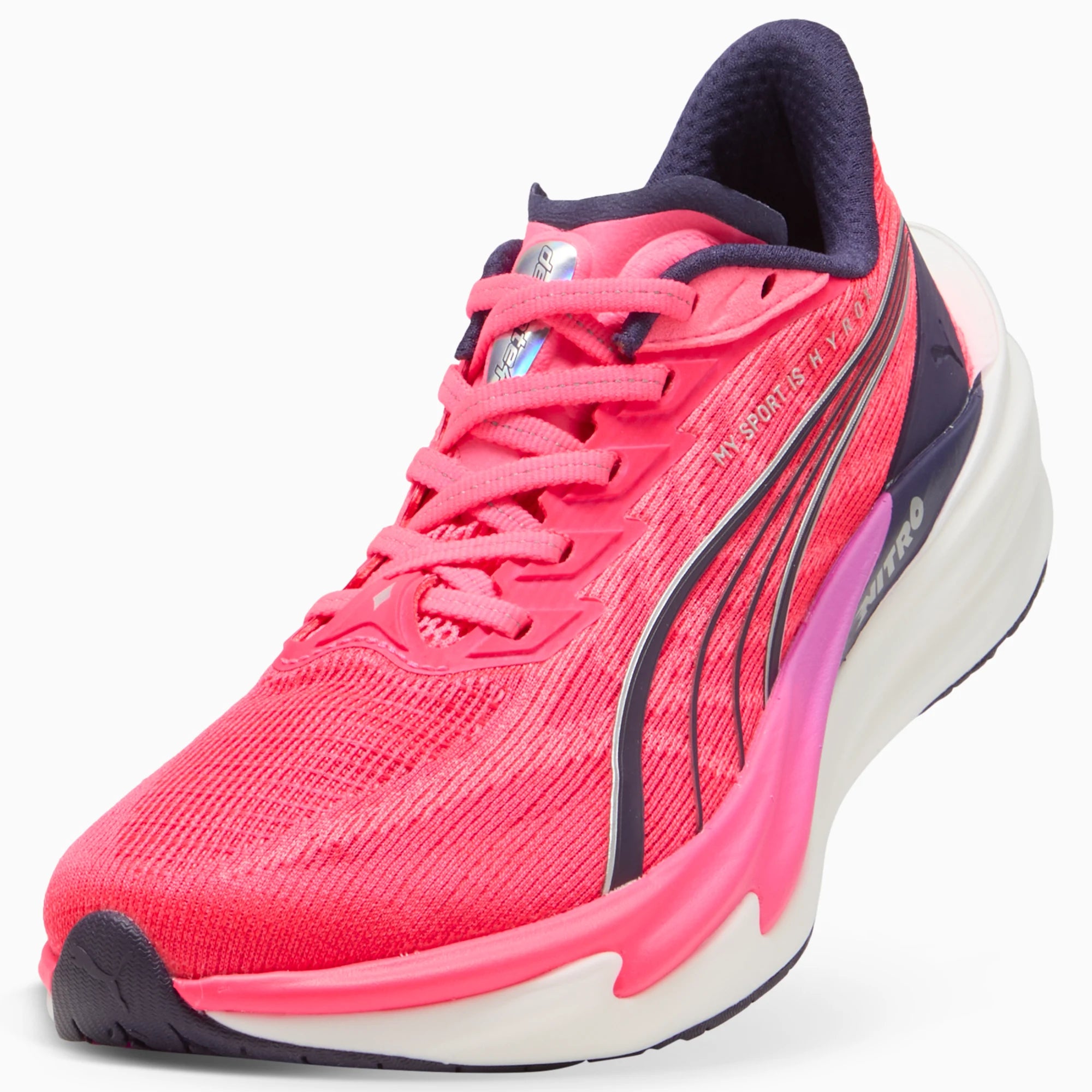 Pure Pink-PUMA White