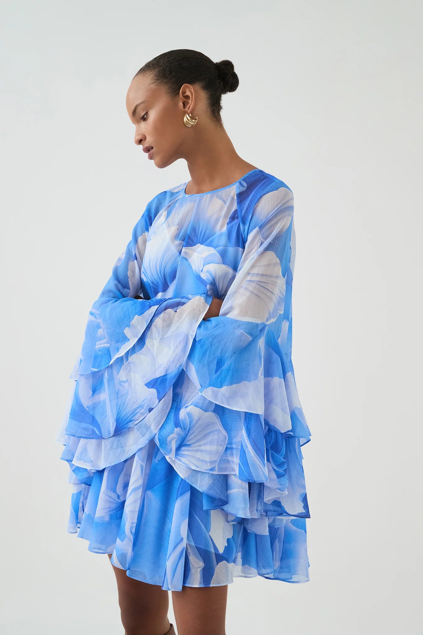 PRISMATIC FLORAL BLUE