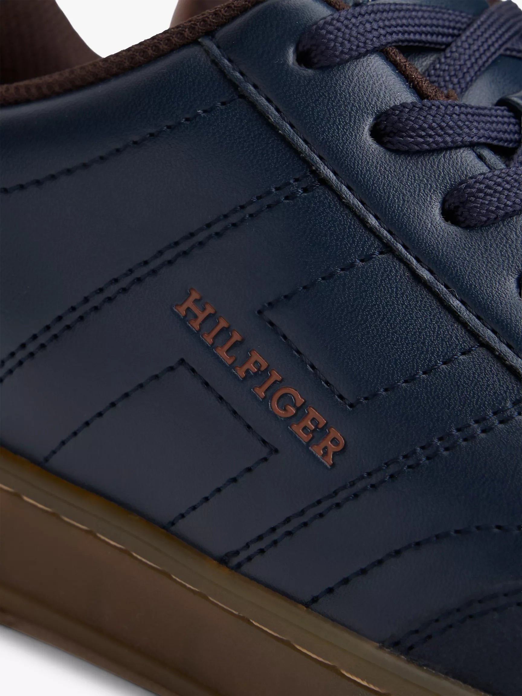 Navy / Cognac Multi