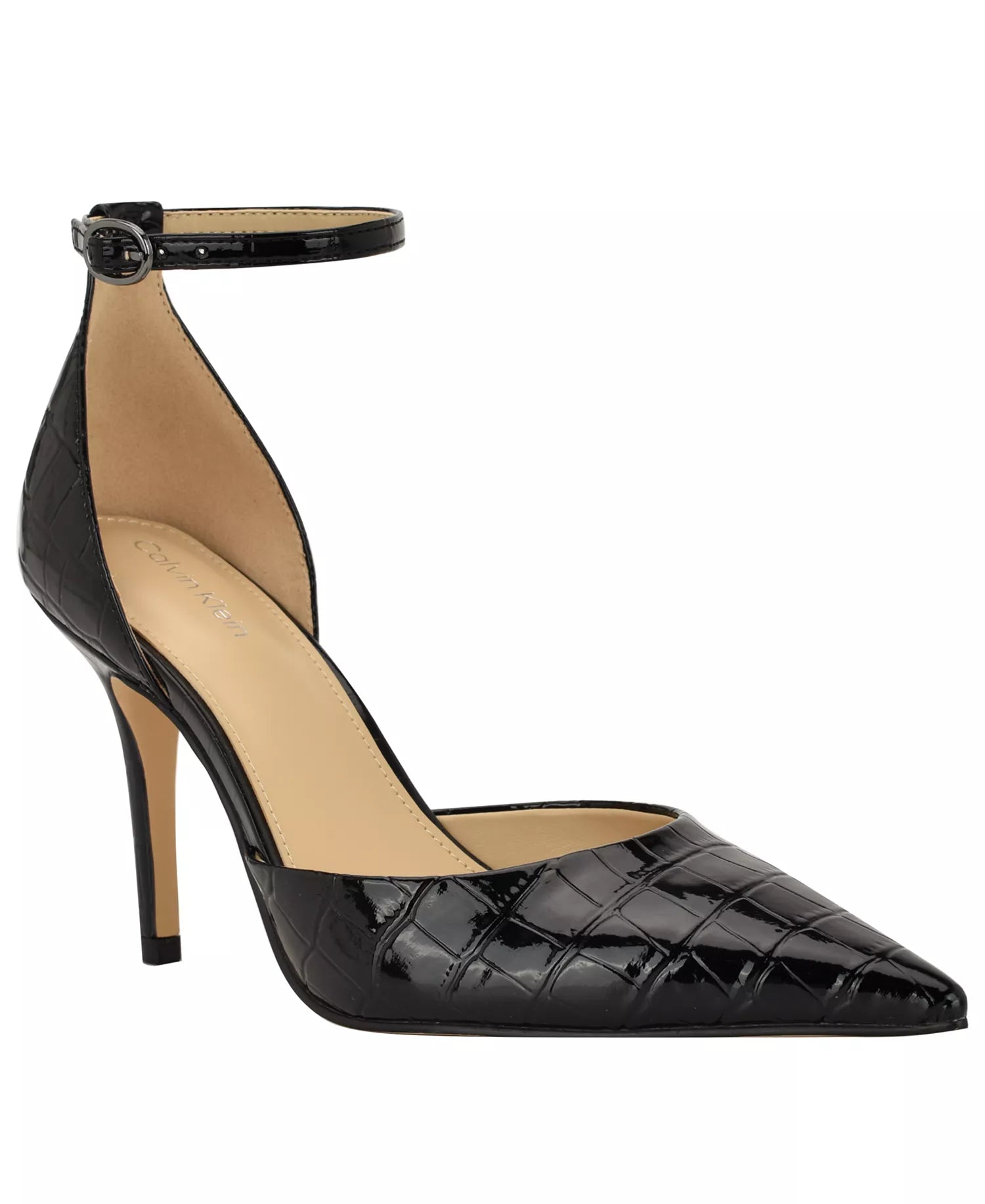 Black Patent Croco