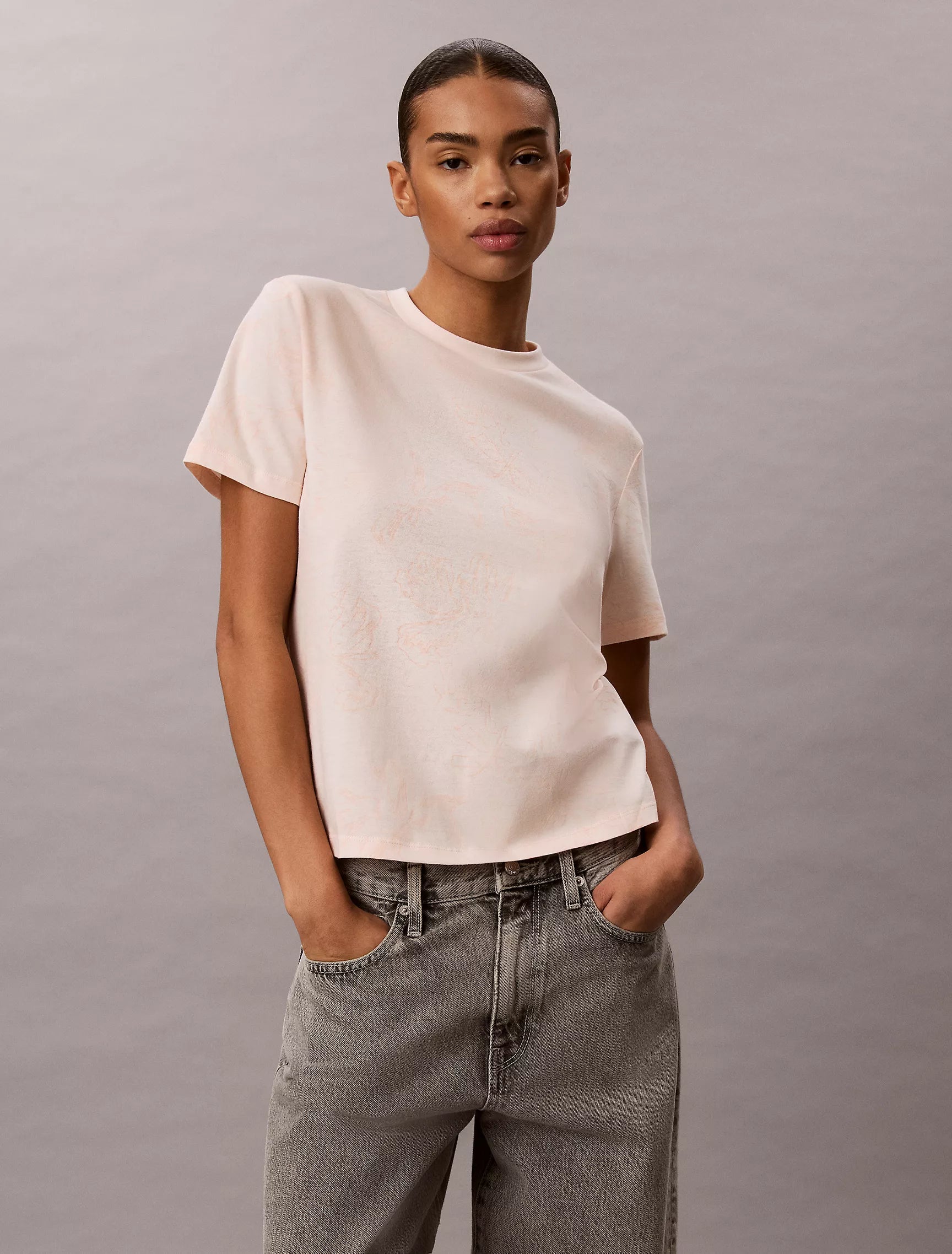Soft Pink Aop