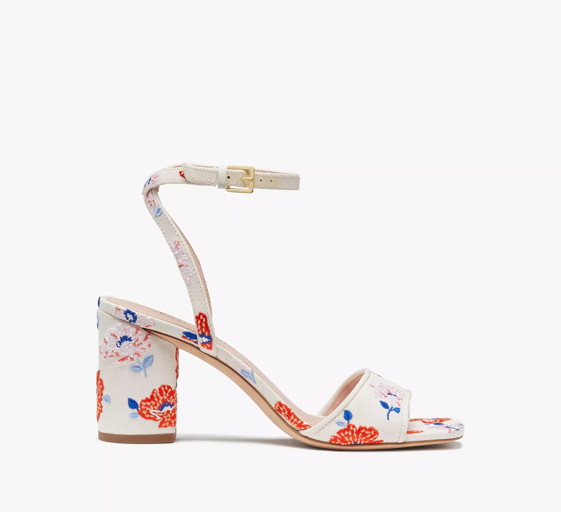 Cream Dotty Floral