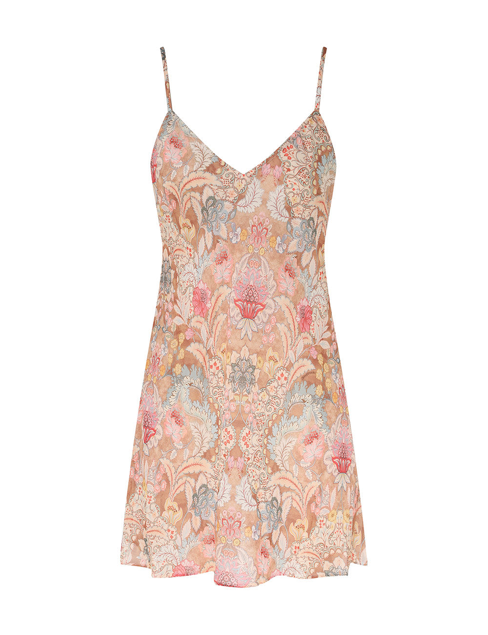 Tan Floral
