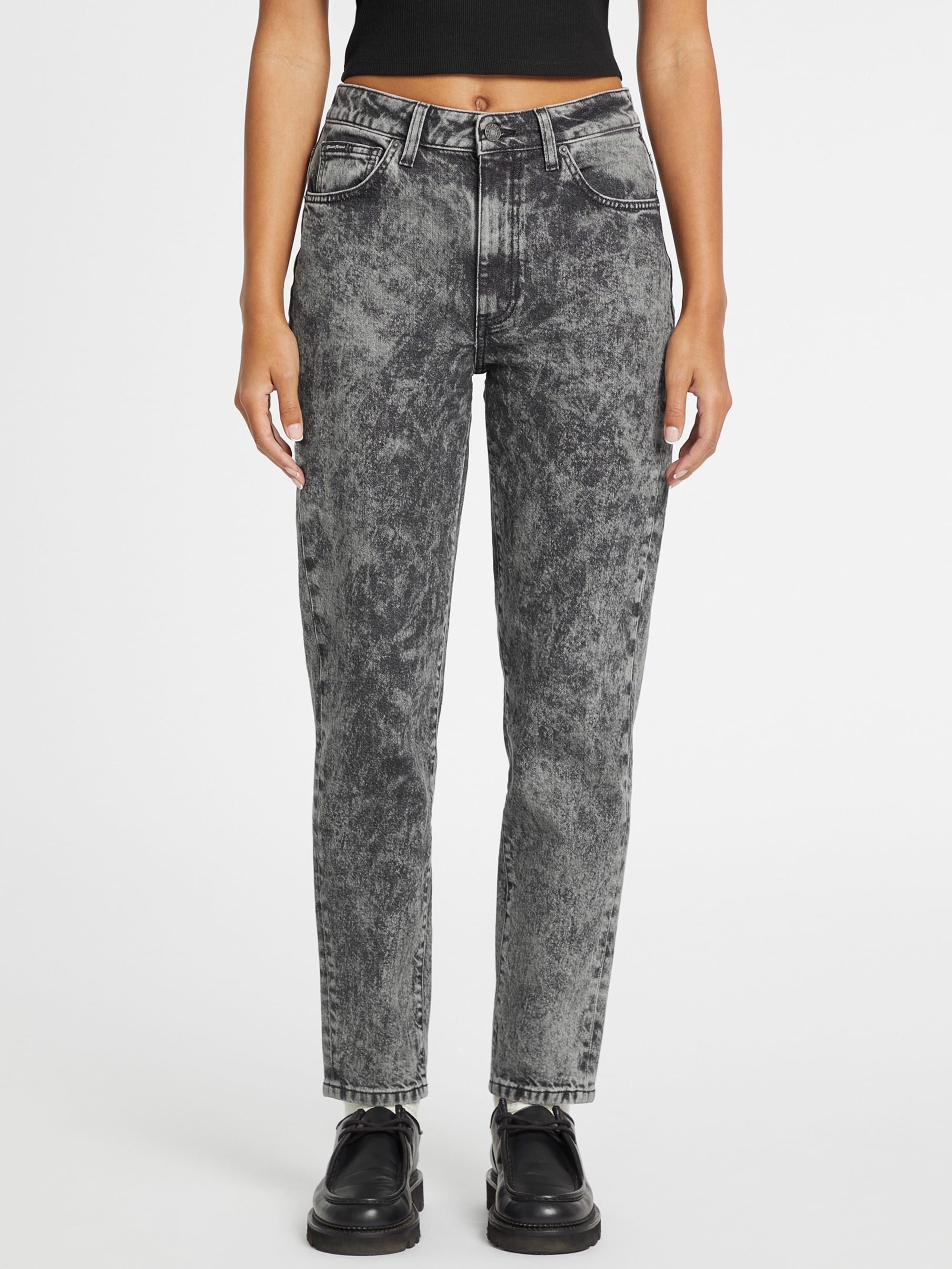Gj Black Acid Wash