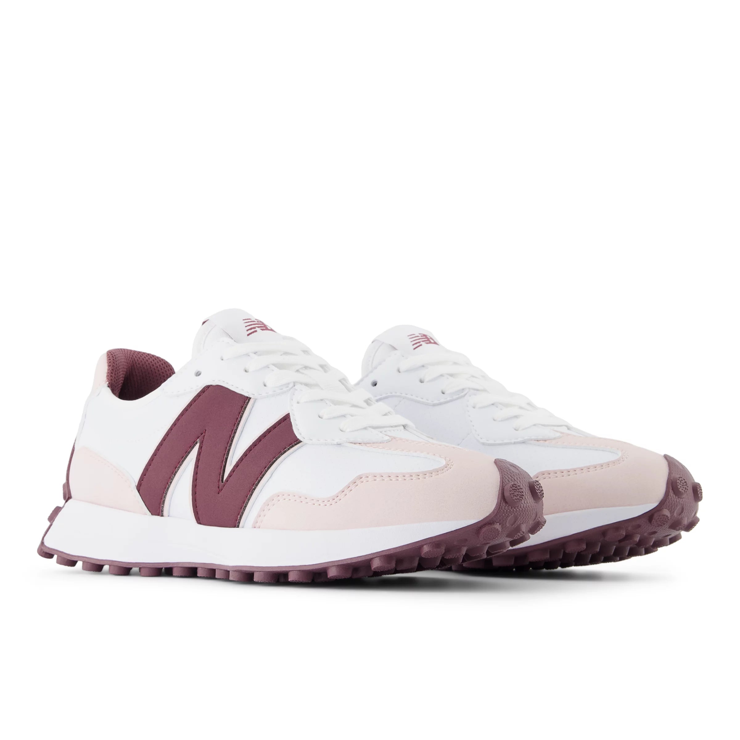 White With Light Pink