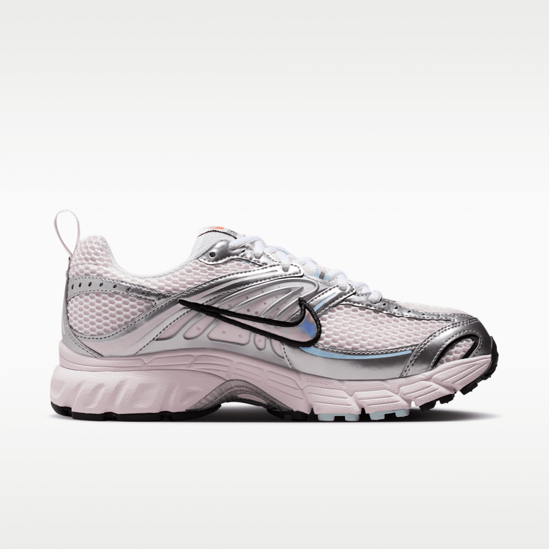 White/Pearl Pink/Black/Metallic Silver