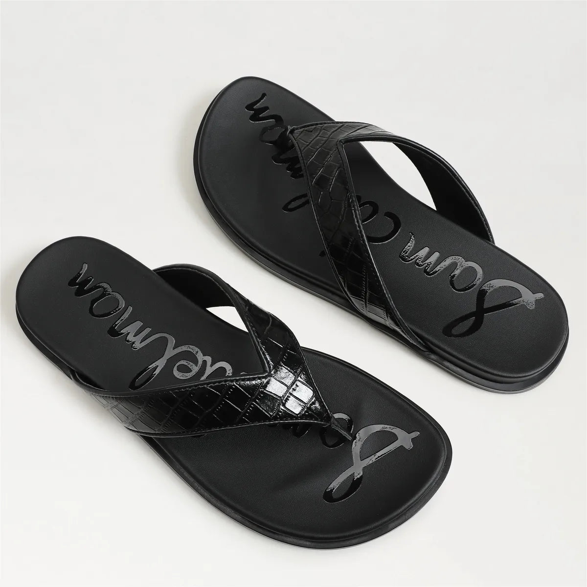 Black Croco Leather