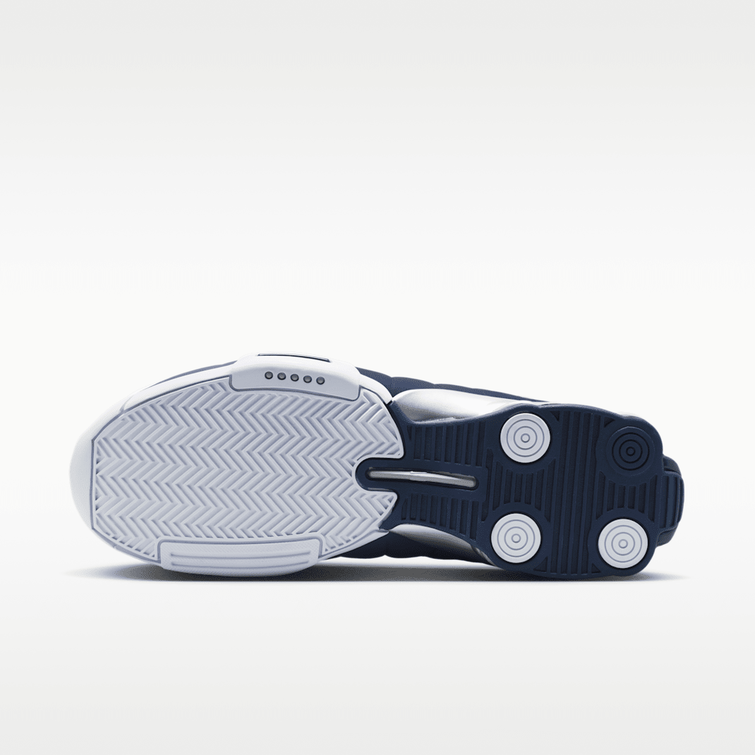 White/Metallic Silver/Midnight Navy