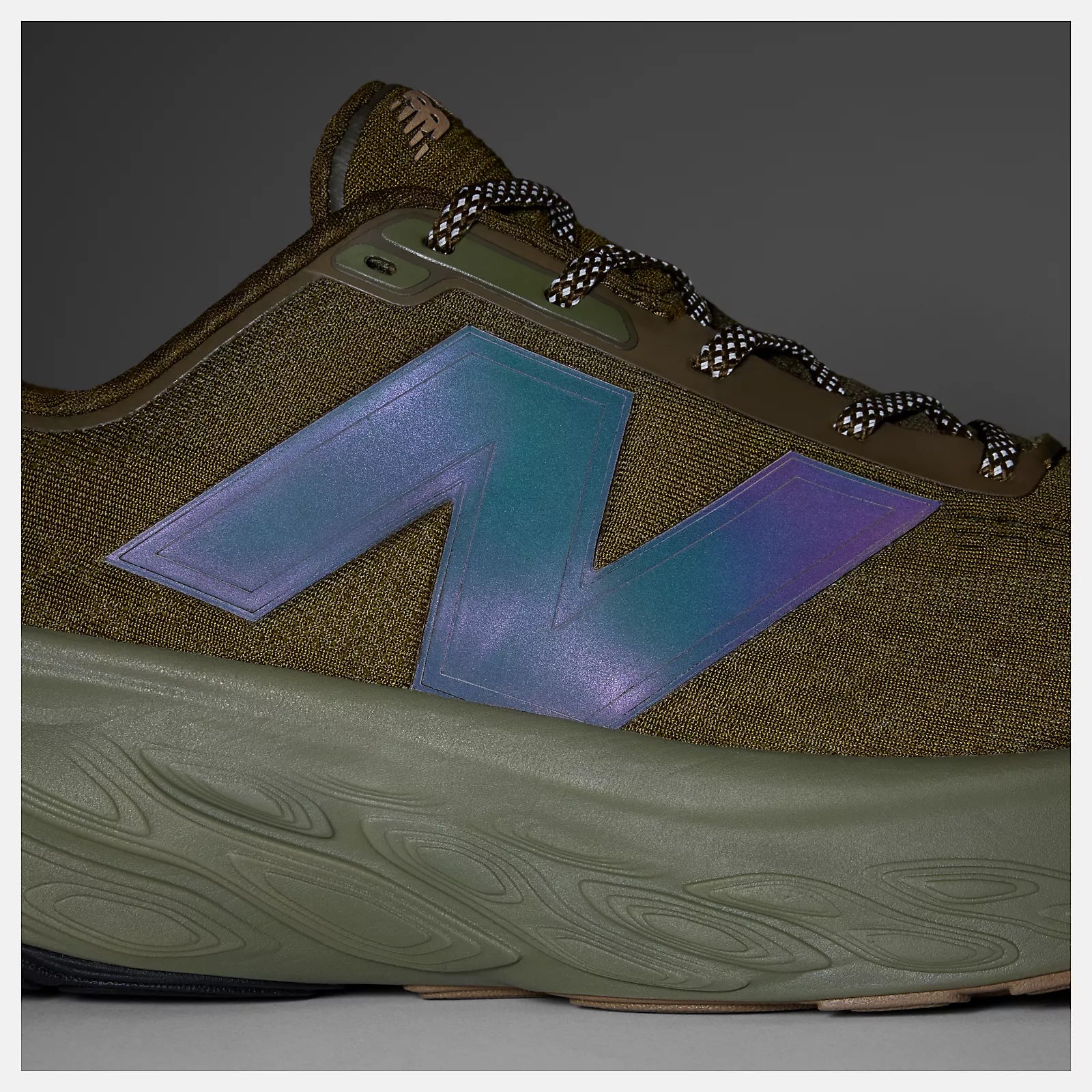 Woodland With Dark Olivine And Raw Leather