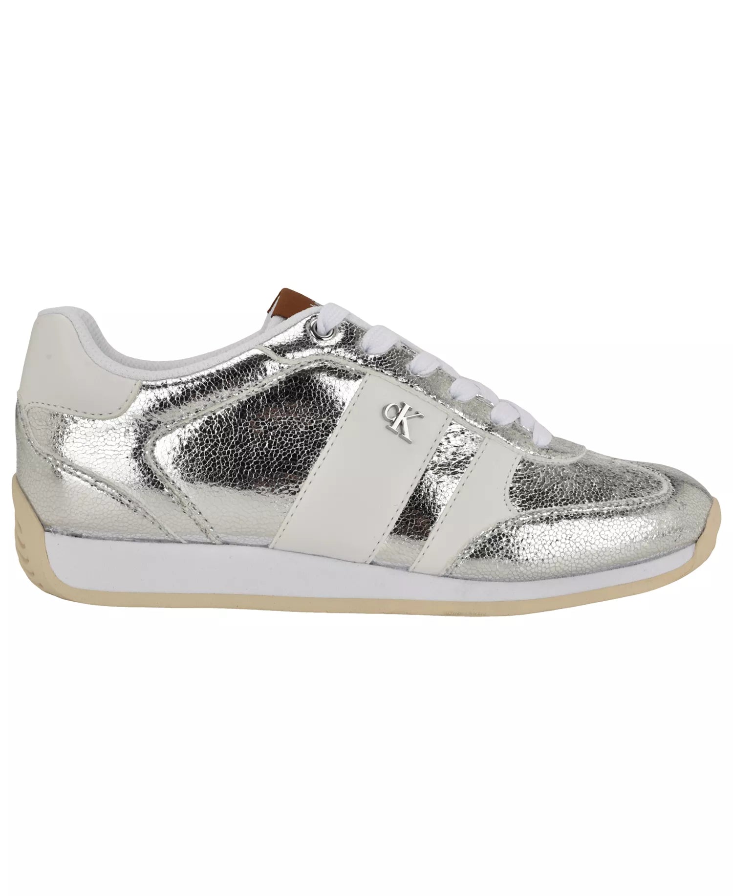 Silver/White