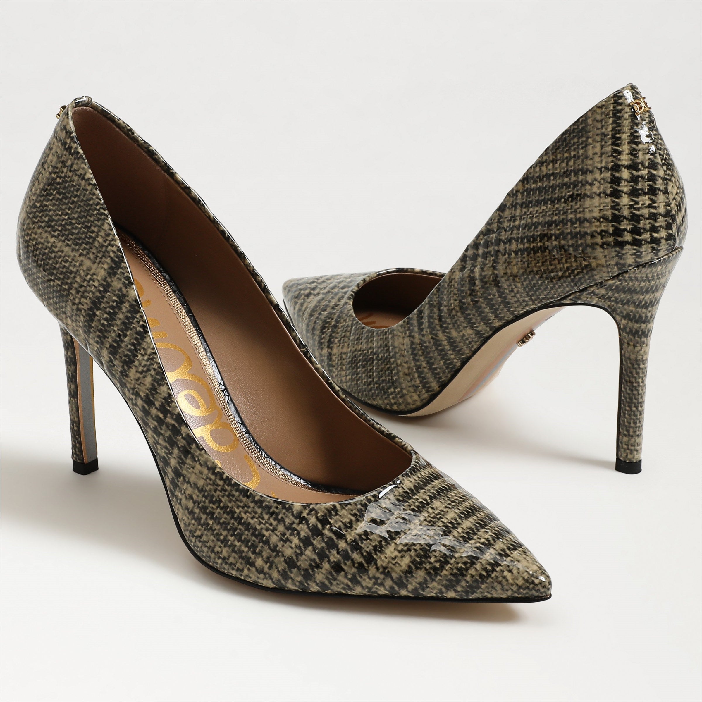 Khaki/Multi Patent Leather